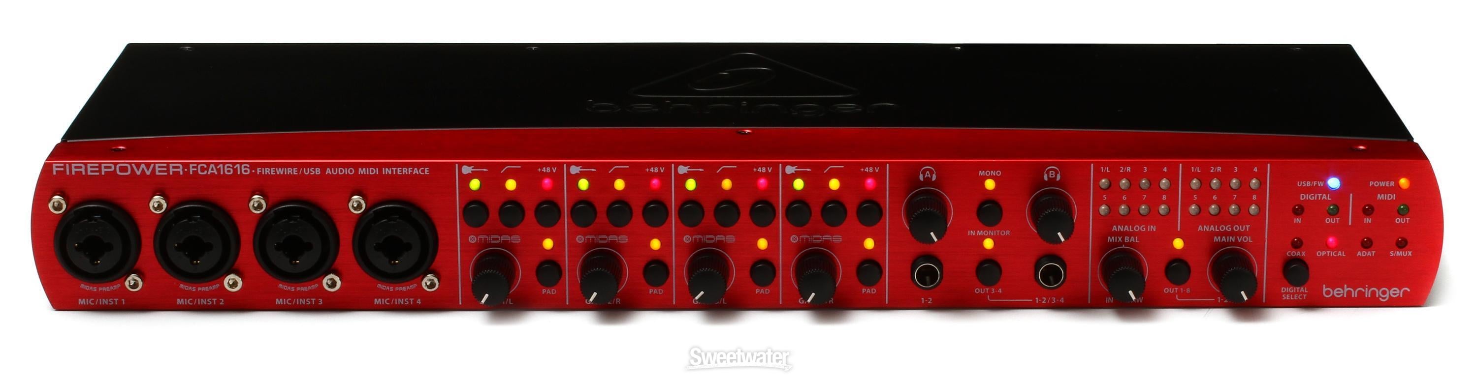 Behringer FCA1616 Reviews | Sweetwater