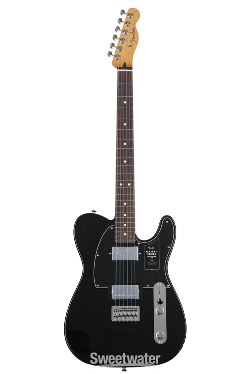 Fender Player II Telecaster HH Electric Guitar - Black with
