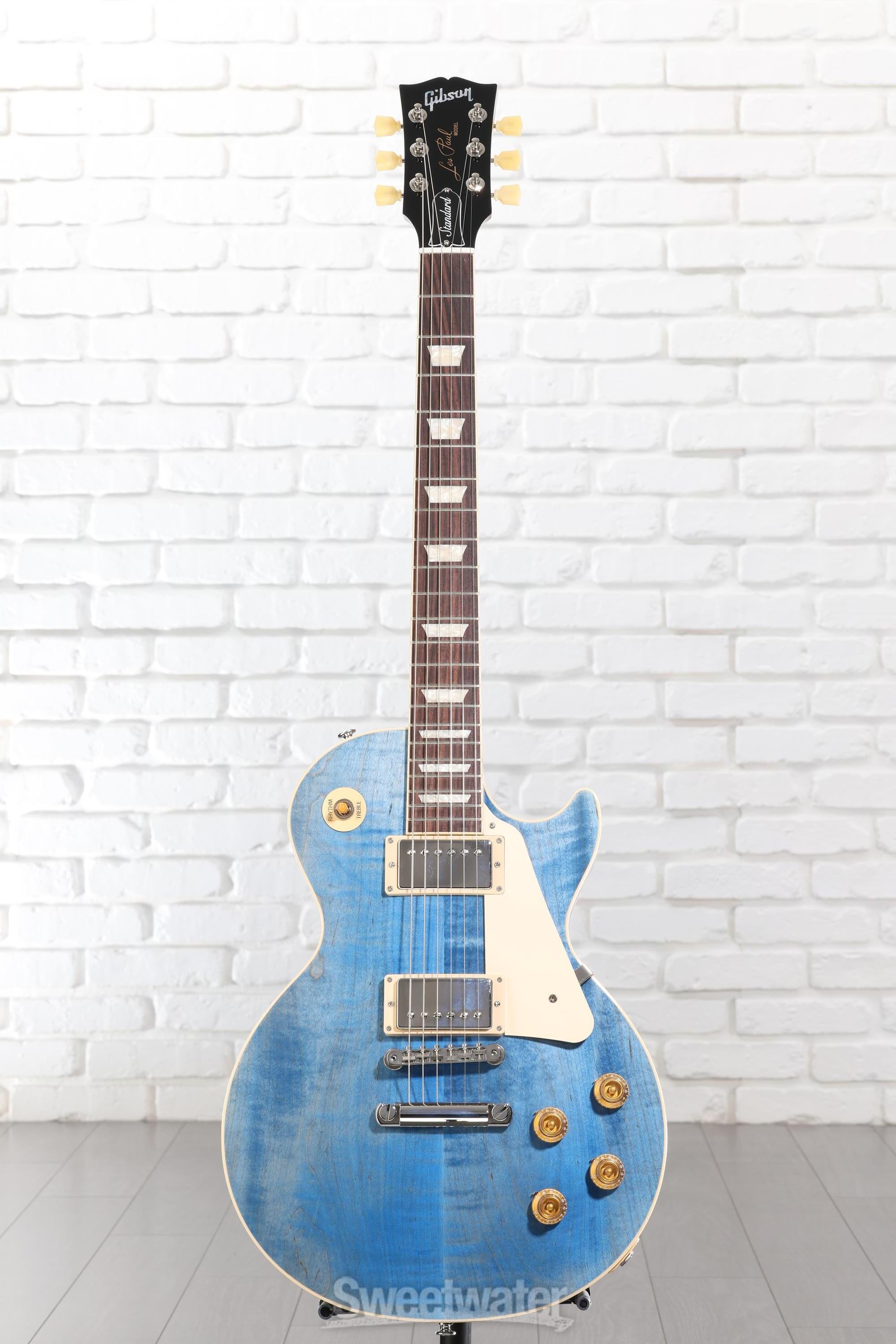 Gibson Les Paul Standard '50s Figured Top Electric Guitar - Ocean