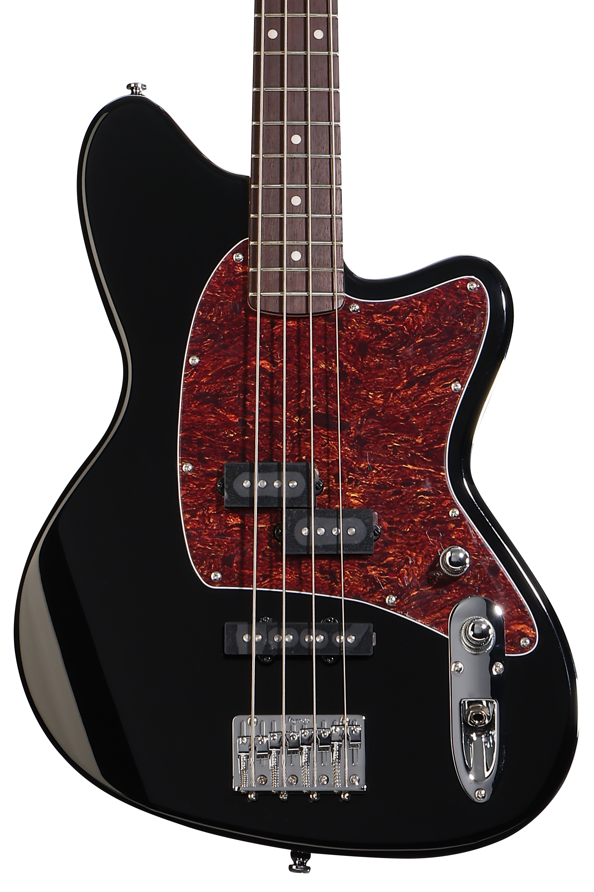 希少極美品 Ibanez Talman Bass TMB100-SDL【整備品】 Ibanez Talman TMB100 Bass Guitar - Black | Sweetwater