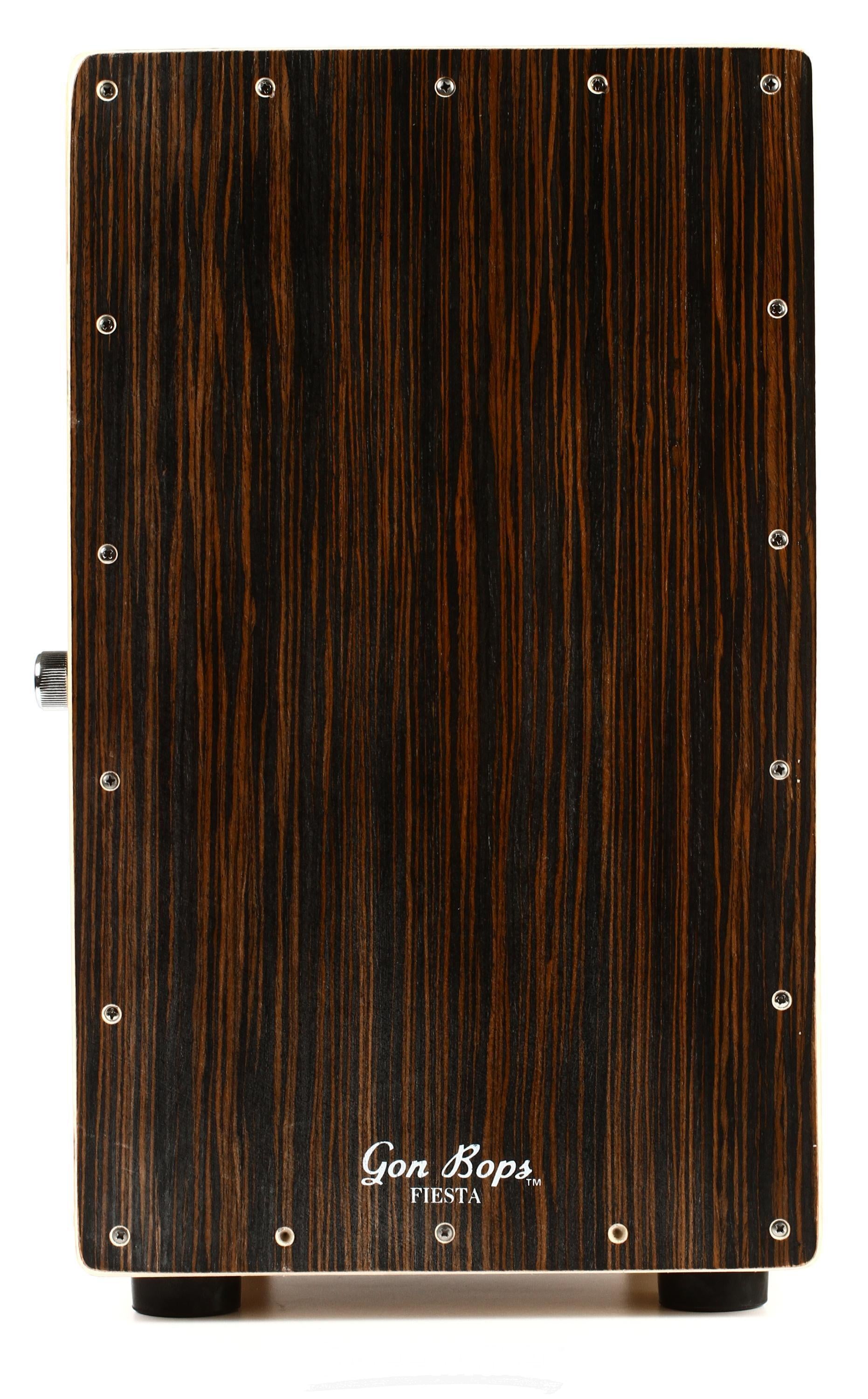 Gon Bops Fiesta Cajon - Walnut Reviews | Sweetwater
