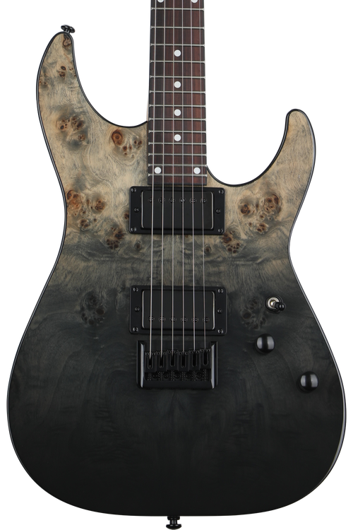 Schecter C-1 Standard Electric Guitar - Black Fade Burst