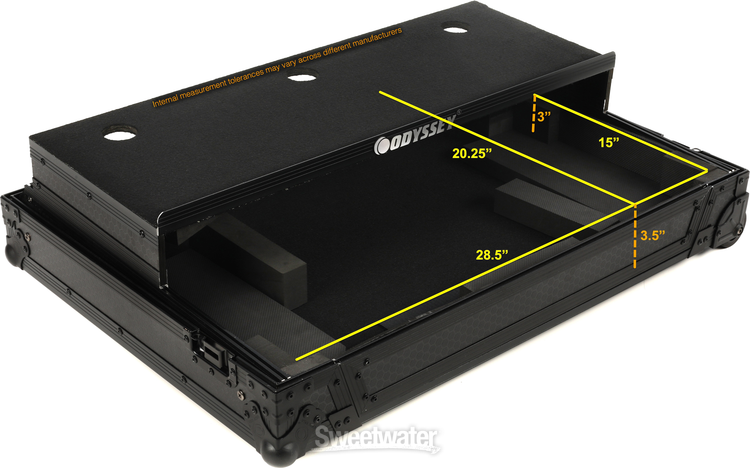 Odyssey Hexagon Industrial Board Case with Glide Platform for