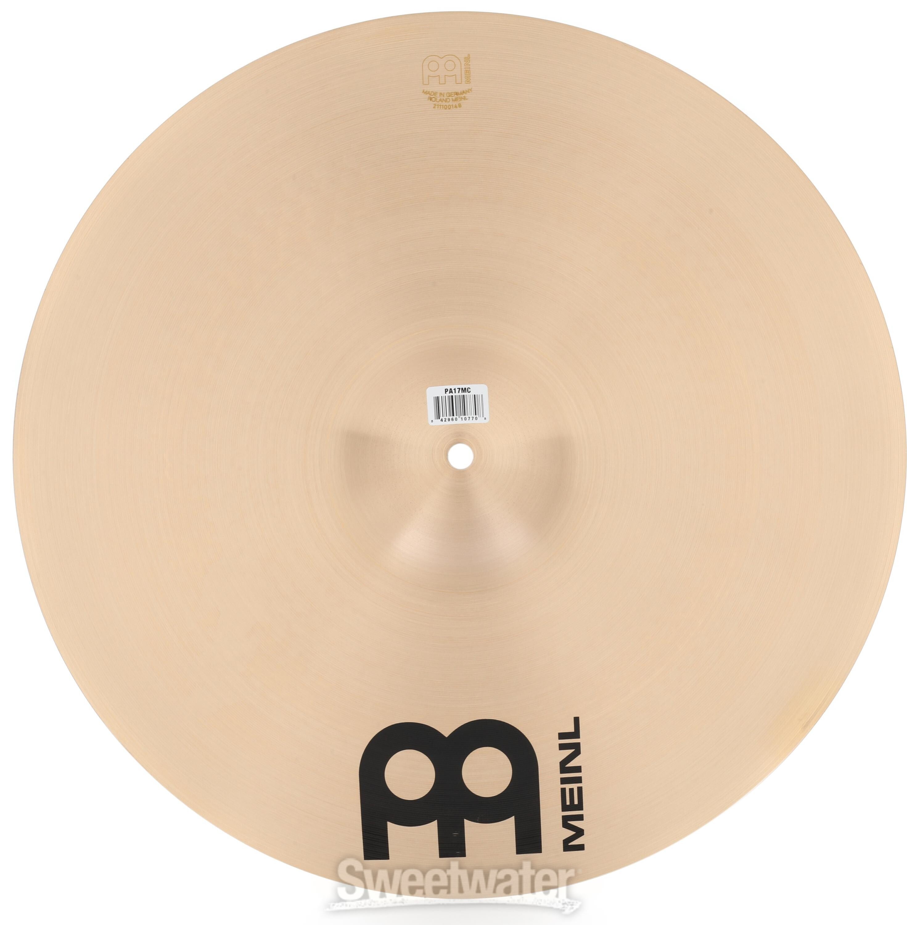 MEINL Pure Alloy Medium Crash 17 [PA17MC]-