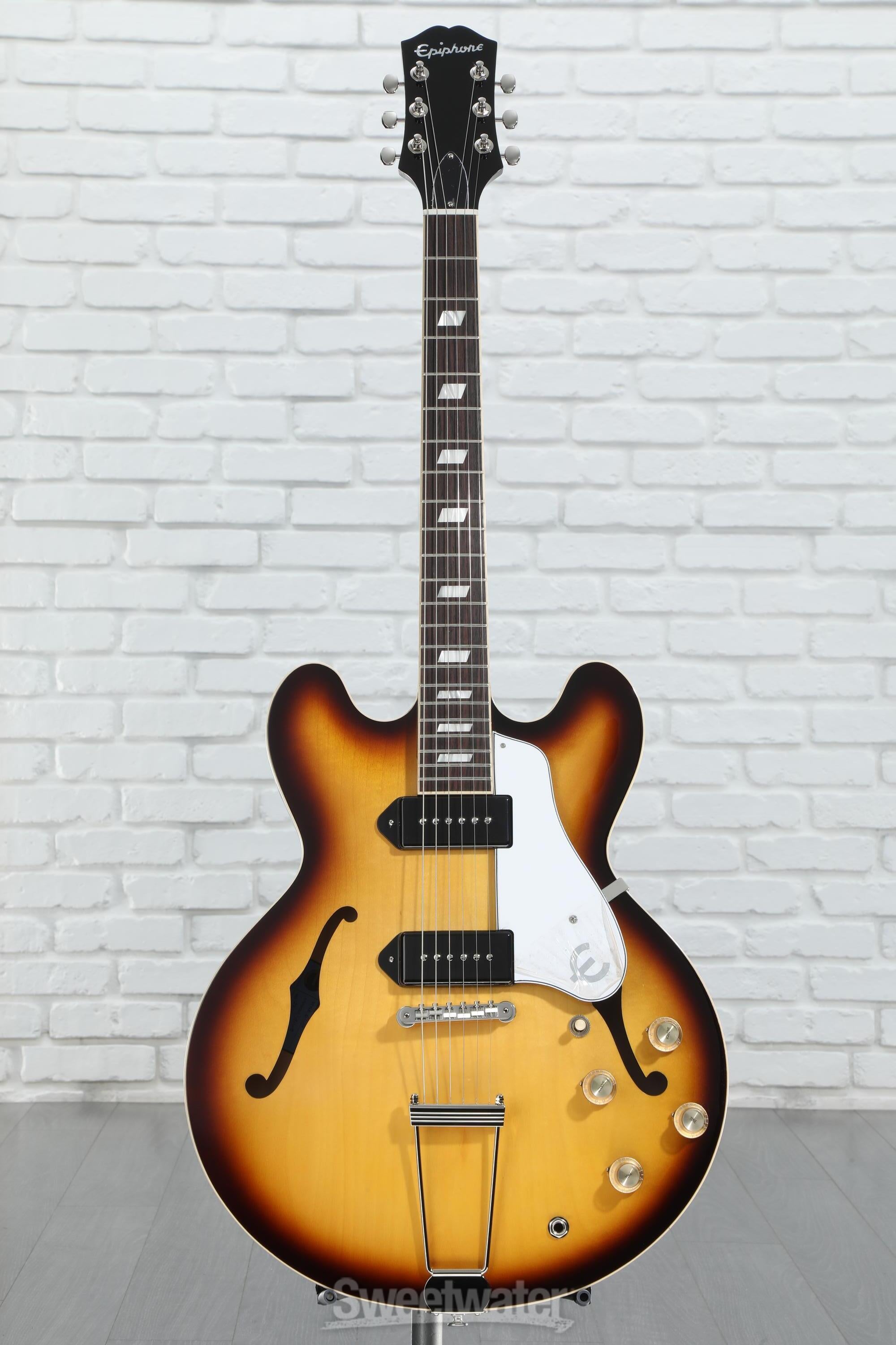 ギター Epiphone USA CASINO Epiphone USA Casino Hollowbody Electric Guitar - Royal Tan