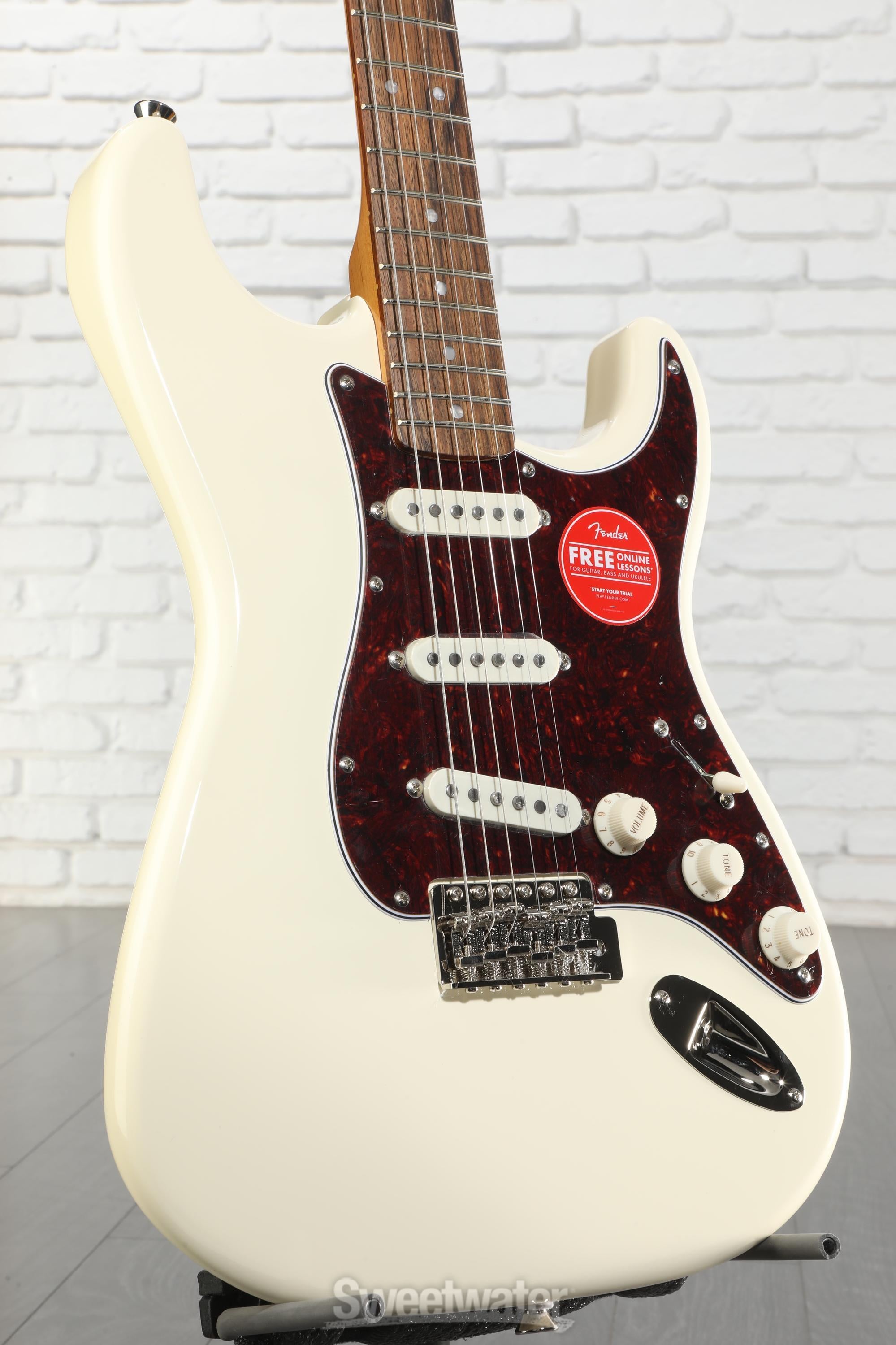 Squier Stratocaster ホワイト系 Amazon.com: Squier Affinity Series Stratocaster Electric Guitar