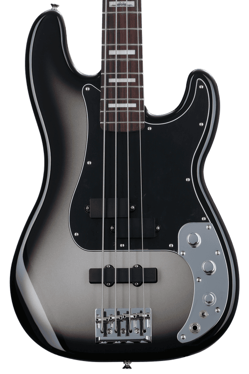 Fender Troy Sanders Precision Bass 4-string Bass Guitar - Silverburst