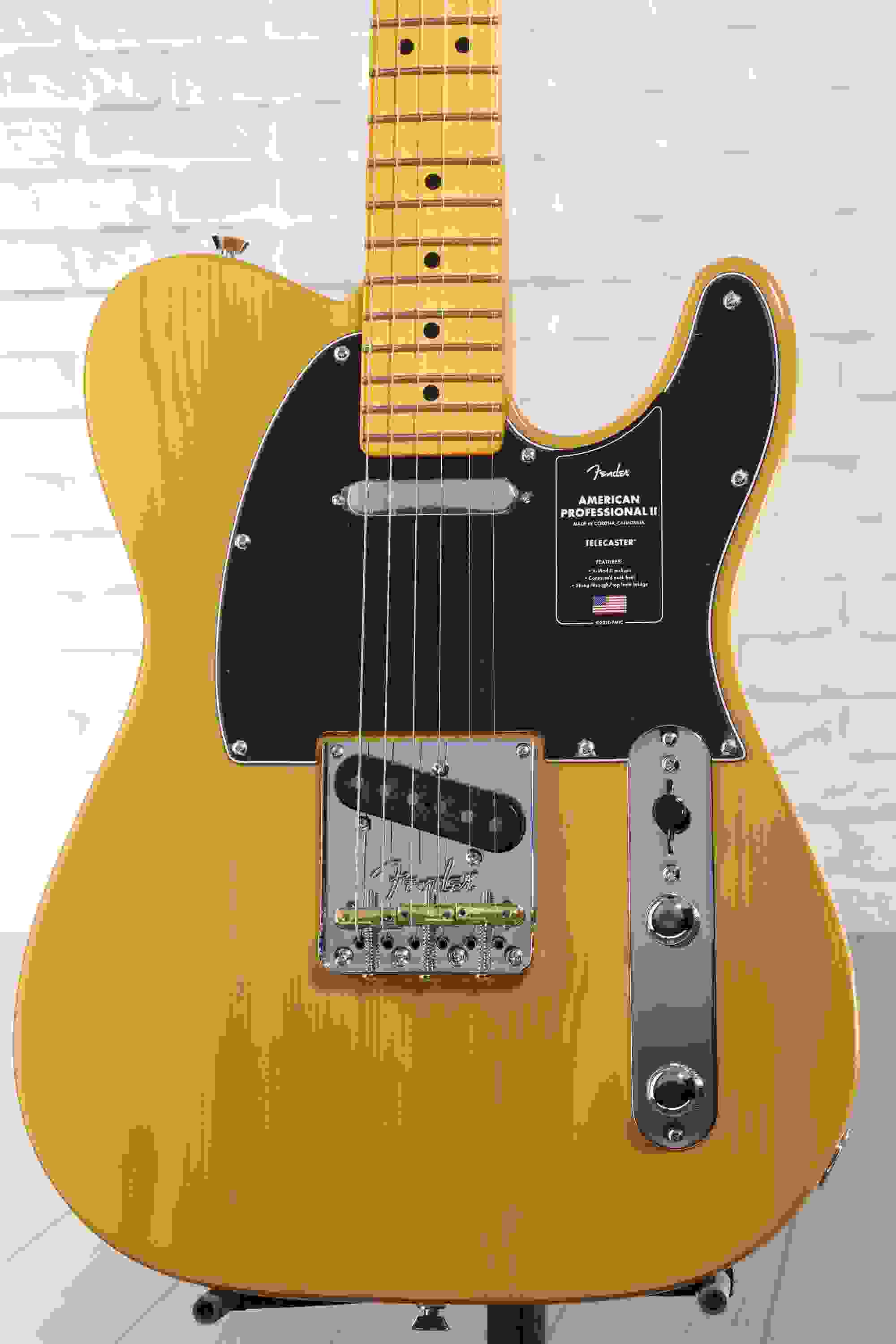 Fender American Professional II Telecaster - Butterscotch Blonde, Maple Fingerboard
