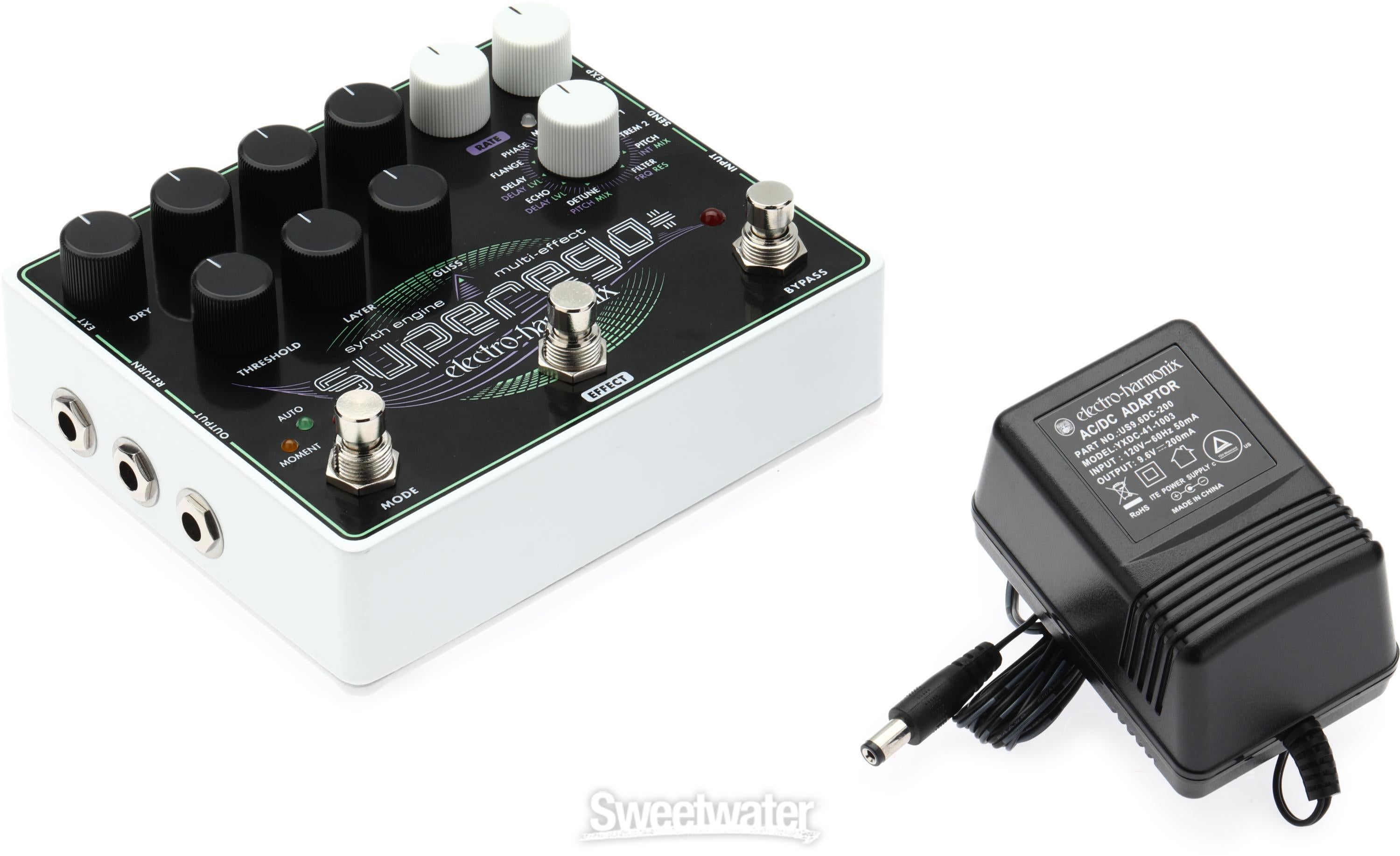 Electro-Harmonix Superego Plus Synth Engine with Effects Reviews