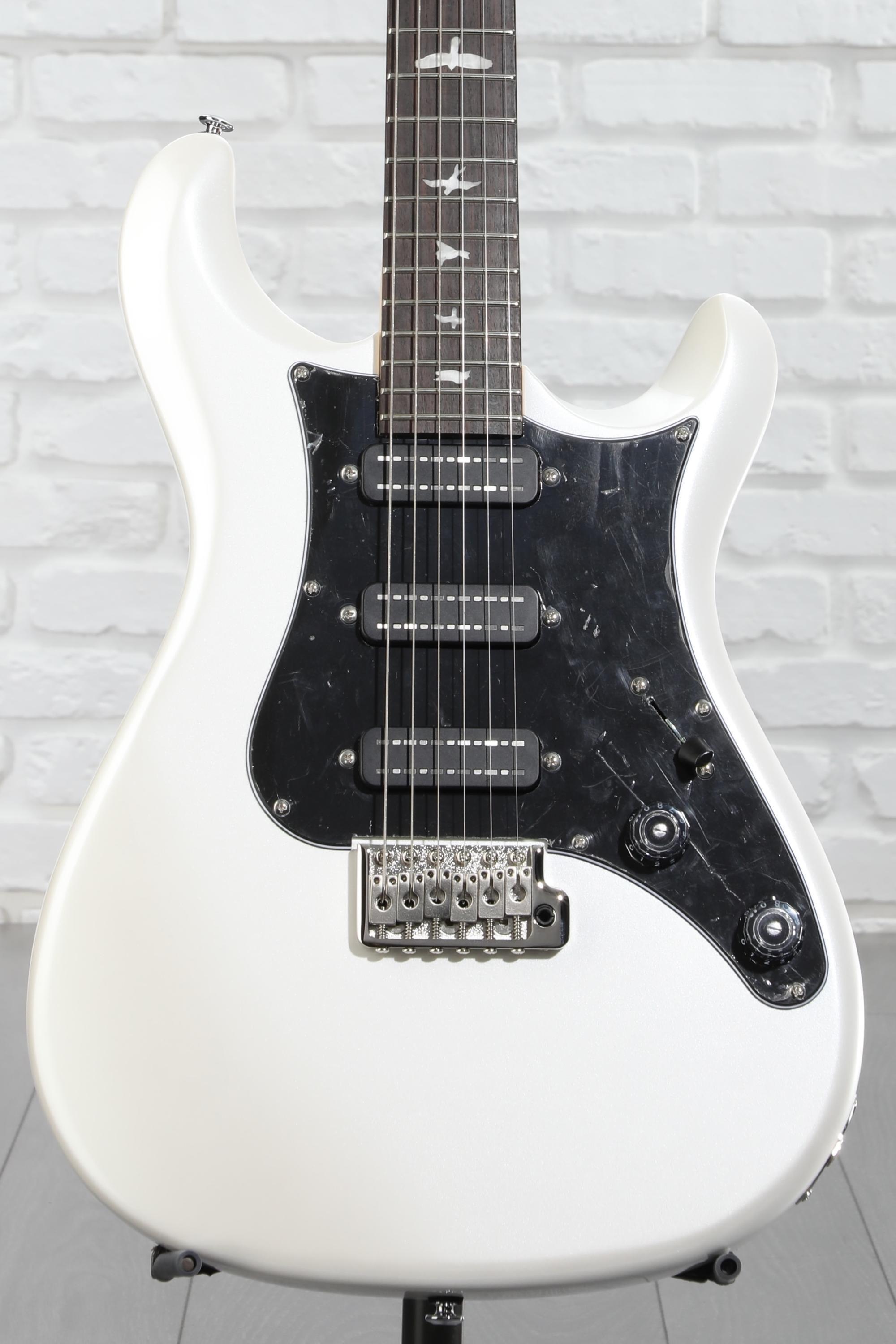PRS SE NF3 Pearl White ローズネック Amazon.com: PRS SE NF3 Rosewood Fretboard, Pearl White with