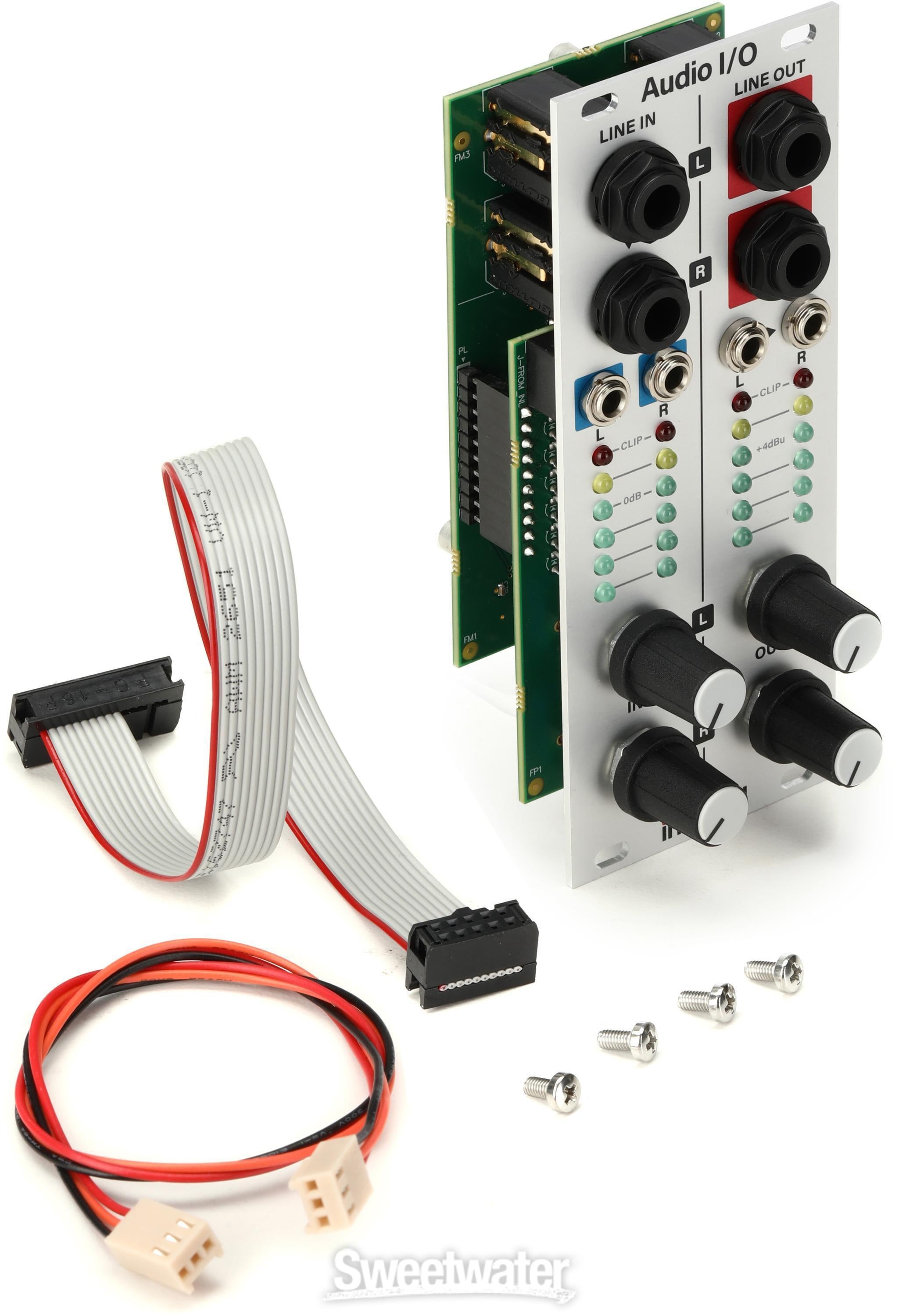 Intellijel Audio Interface II Balanced Line Level I/O Eurorack