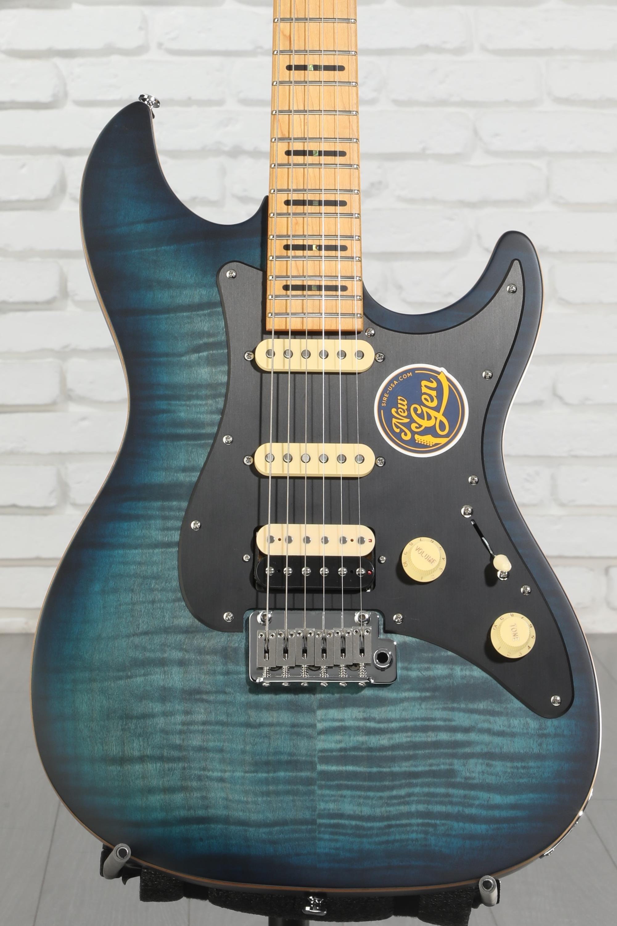 Sire Larry Carlton S7 FM New Gen Electric Guitar - Transparent