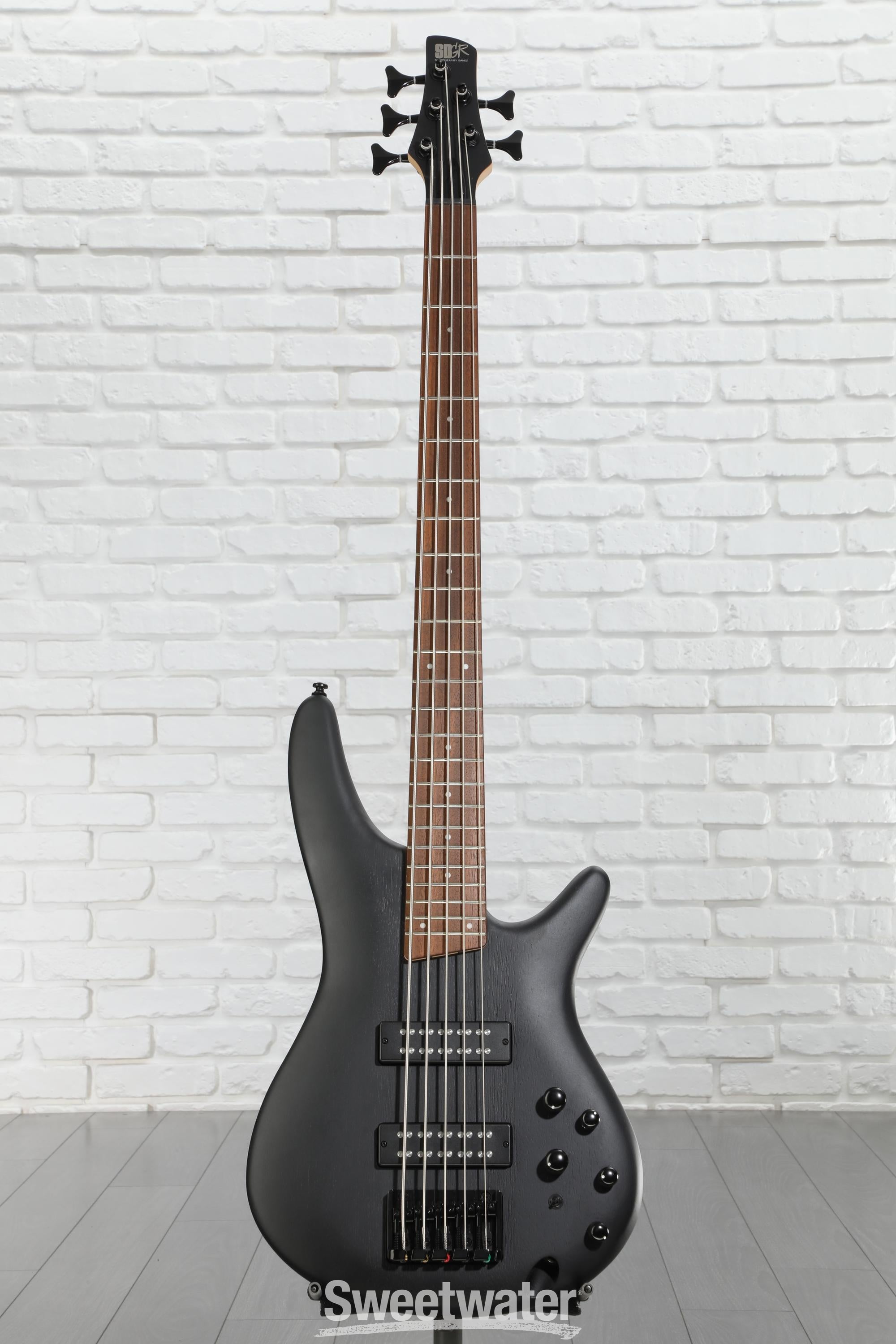 Ibanez Standard SR305E Bass Guitar - Weathered Black | Sweetwater