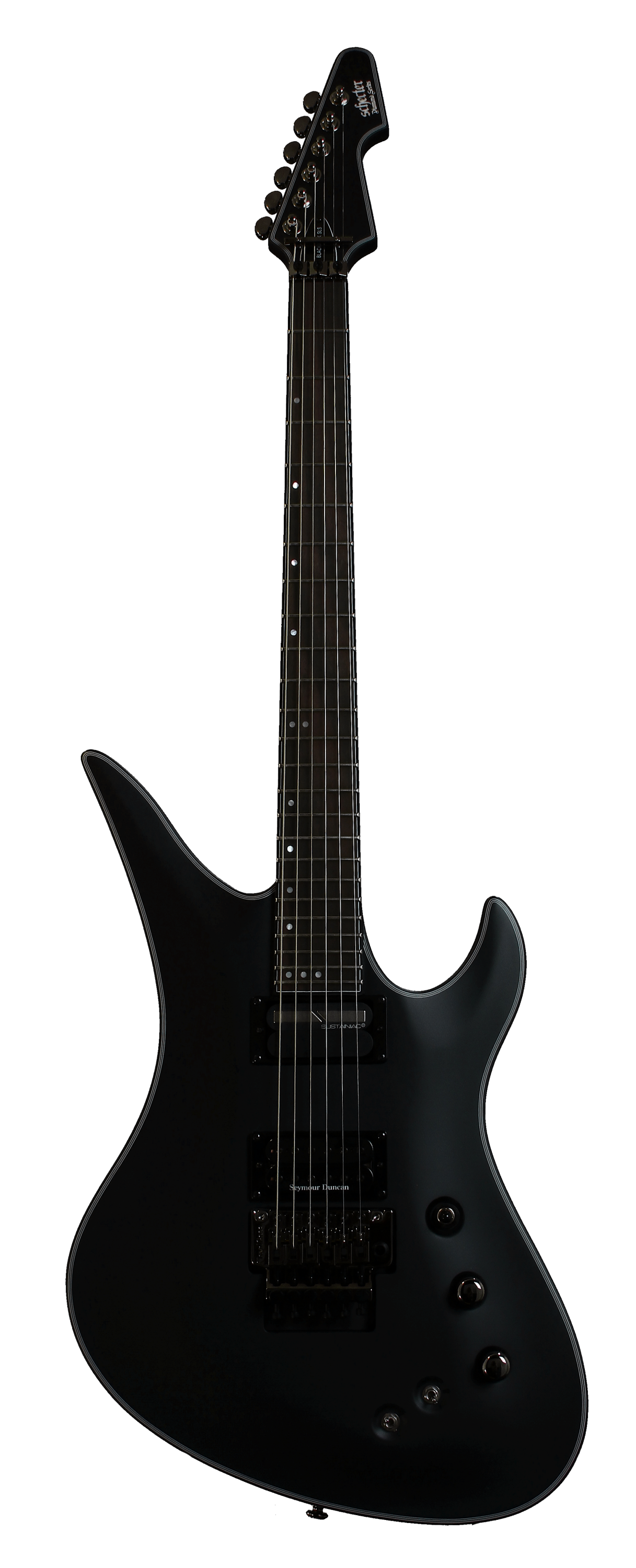 Schecter Blackjack SLS Avenger FR-S - Satin Black | Sweetwater