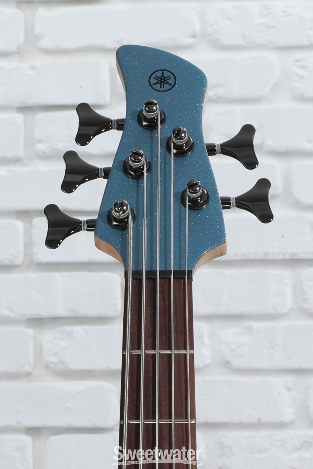 ベース YAMAHA TRBX305 Yamaha TRBX305 5-string Bass Guitar - Factory Blue | Sweetwater