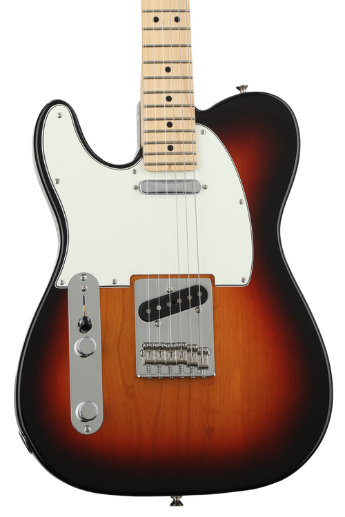 Fender Player Telecaster Left-handed - 3-Tone Sunburst with Maple  Fingerboard