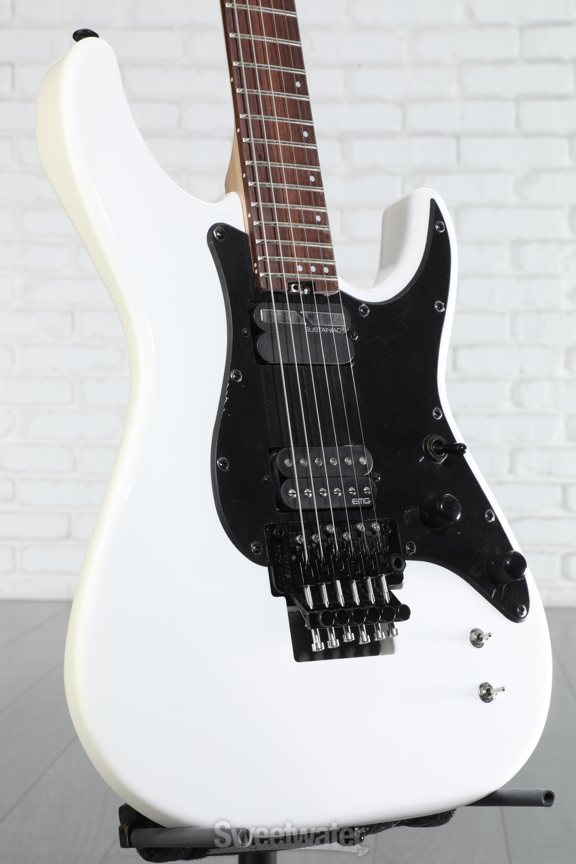 Schecter Sun Valley Super Shredder FR-S Electric Guitar - White