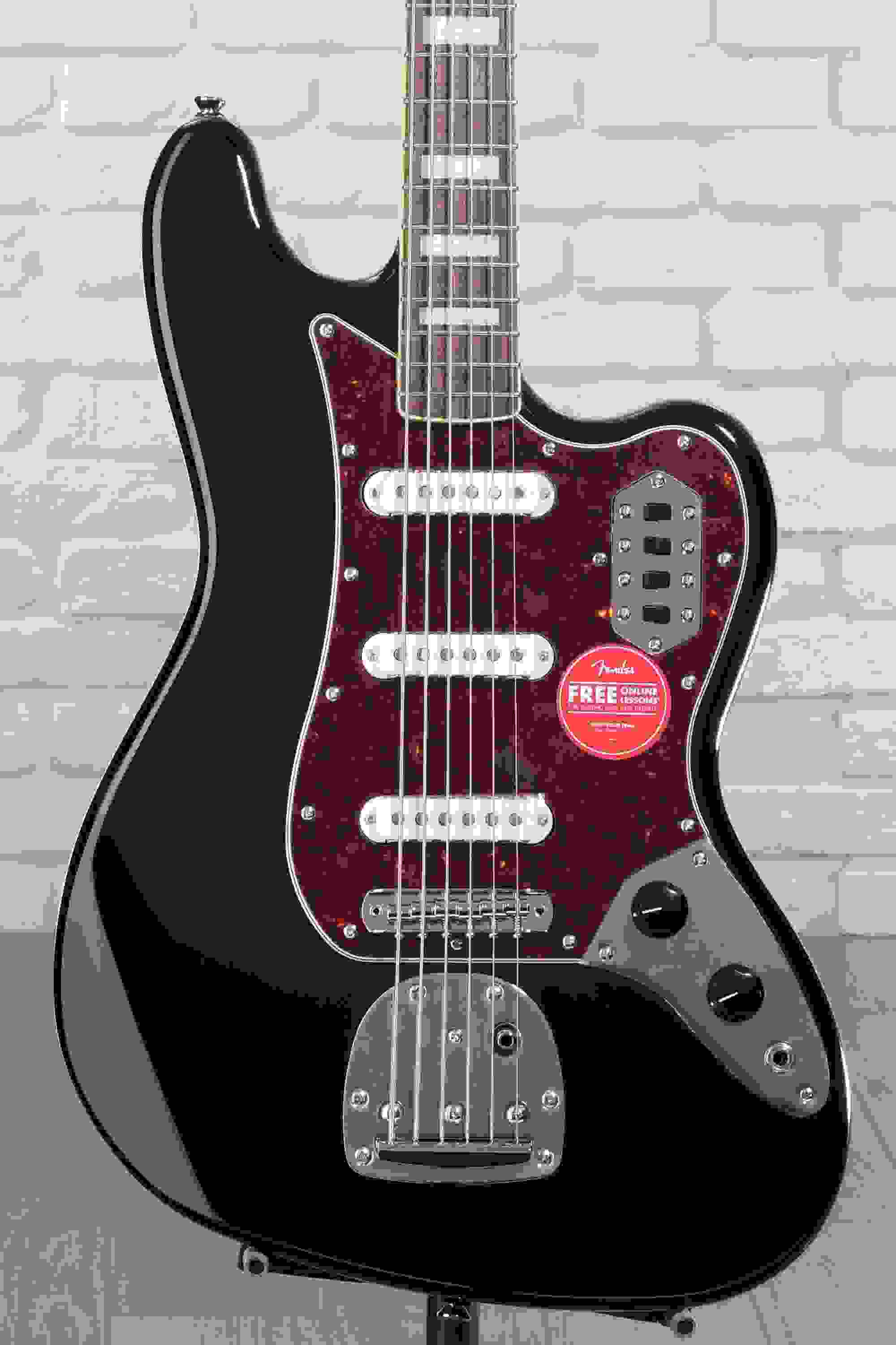 Squier Classic Vibe Bass VI Guitar - Black