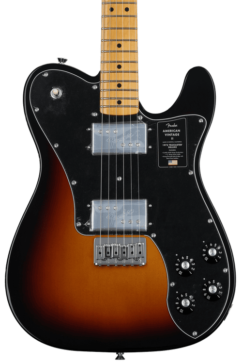 Fender mexico Telecaster サンバースト エレキギター Fender American Vintage II 1975 Telecaster Deluxe Electric Guitar