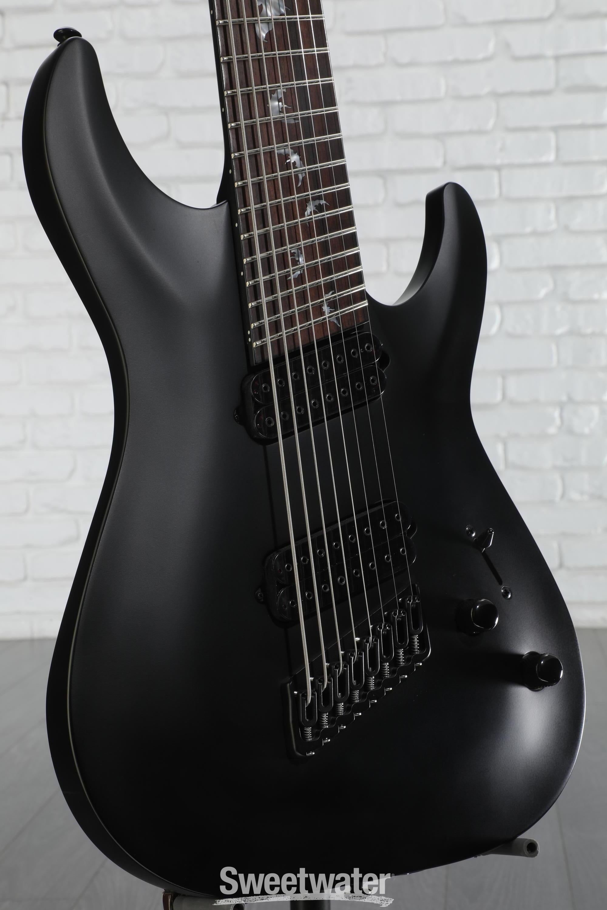 8弦！希少！美品！schecter Damien Elite-8 MBK Schecter Damien Elite 8 8-String Guitar | zZounds