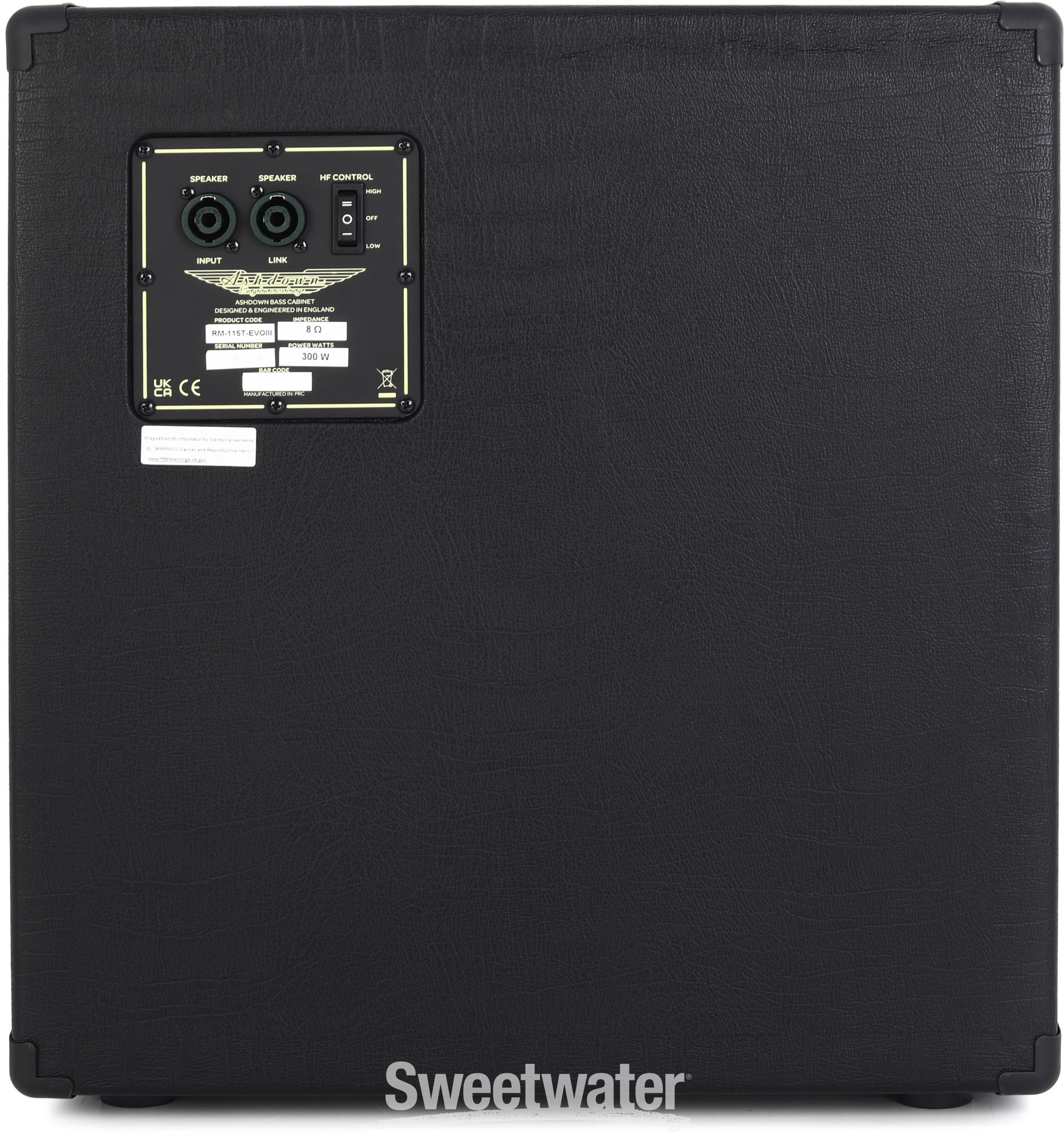 Ashdown RM-115T Rootmaster EVO III 300-watt 1 x 15-inch Bass