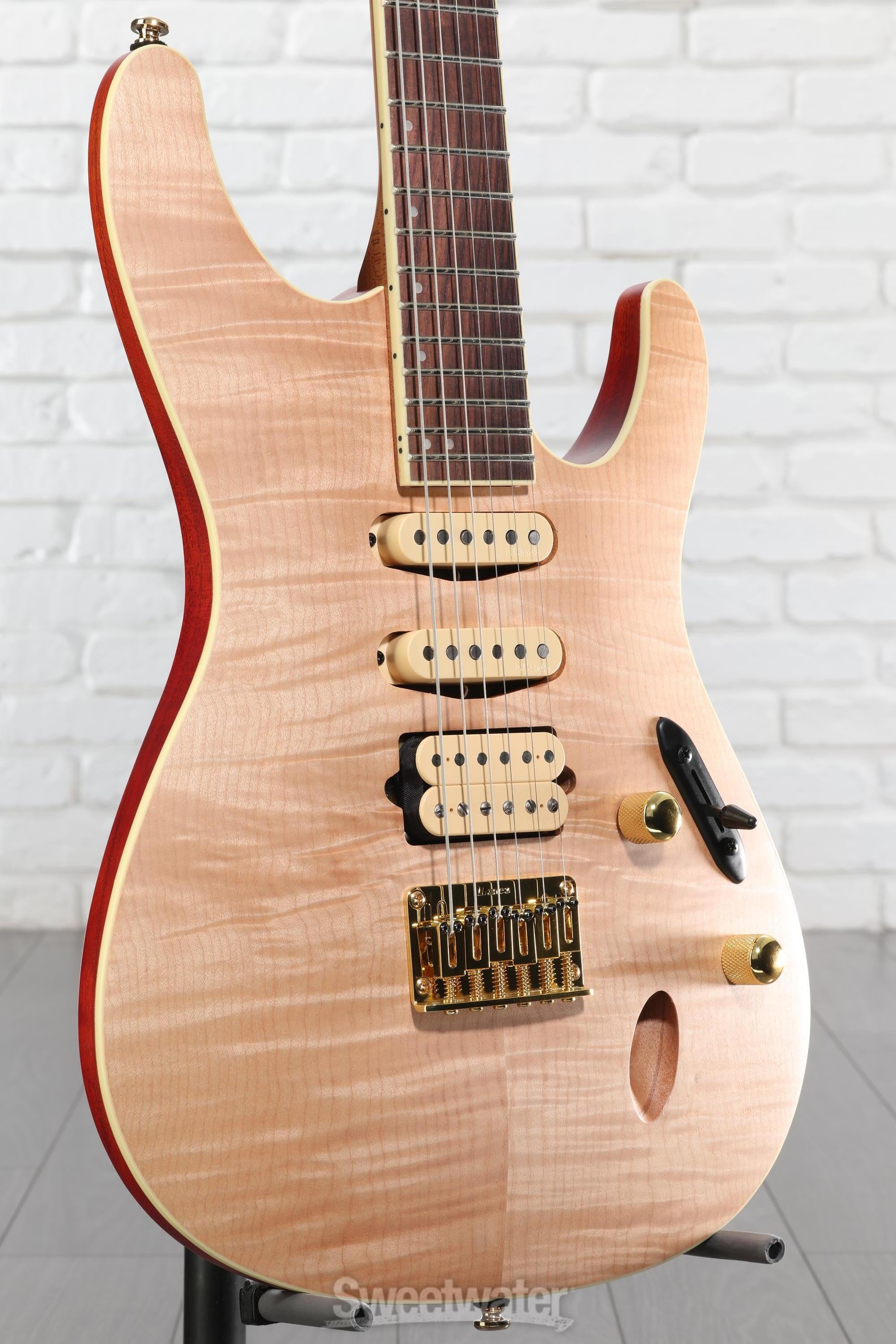 【美品】Ibanez SEW761FM-NTF Ibanez Standard SEW761FM Electric Guitar - Natural Flat | Sweetwater
