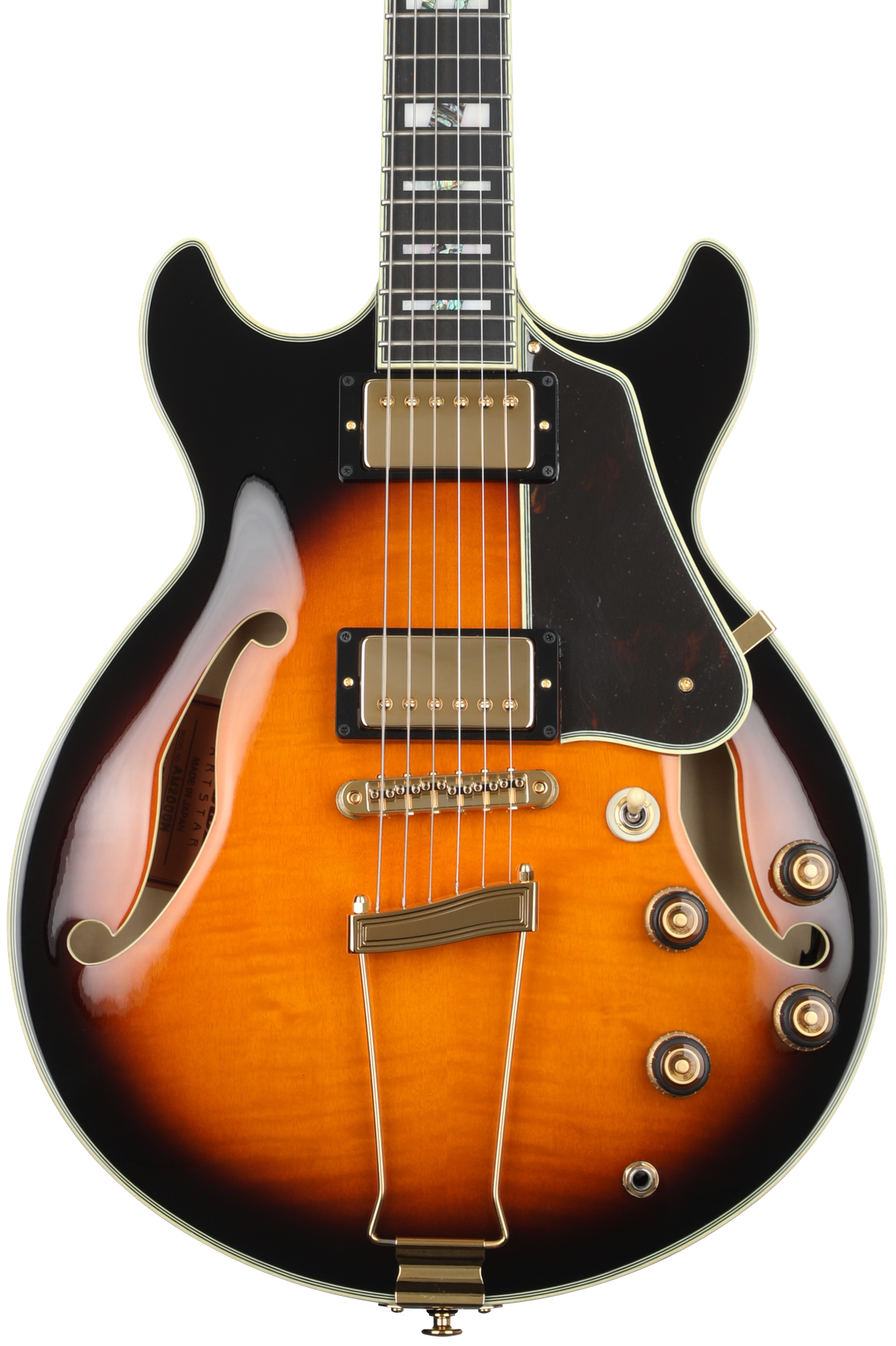 Ibanez Artcore AM2000H Hollowbody Electric Guitar - Brown Sunburst