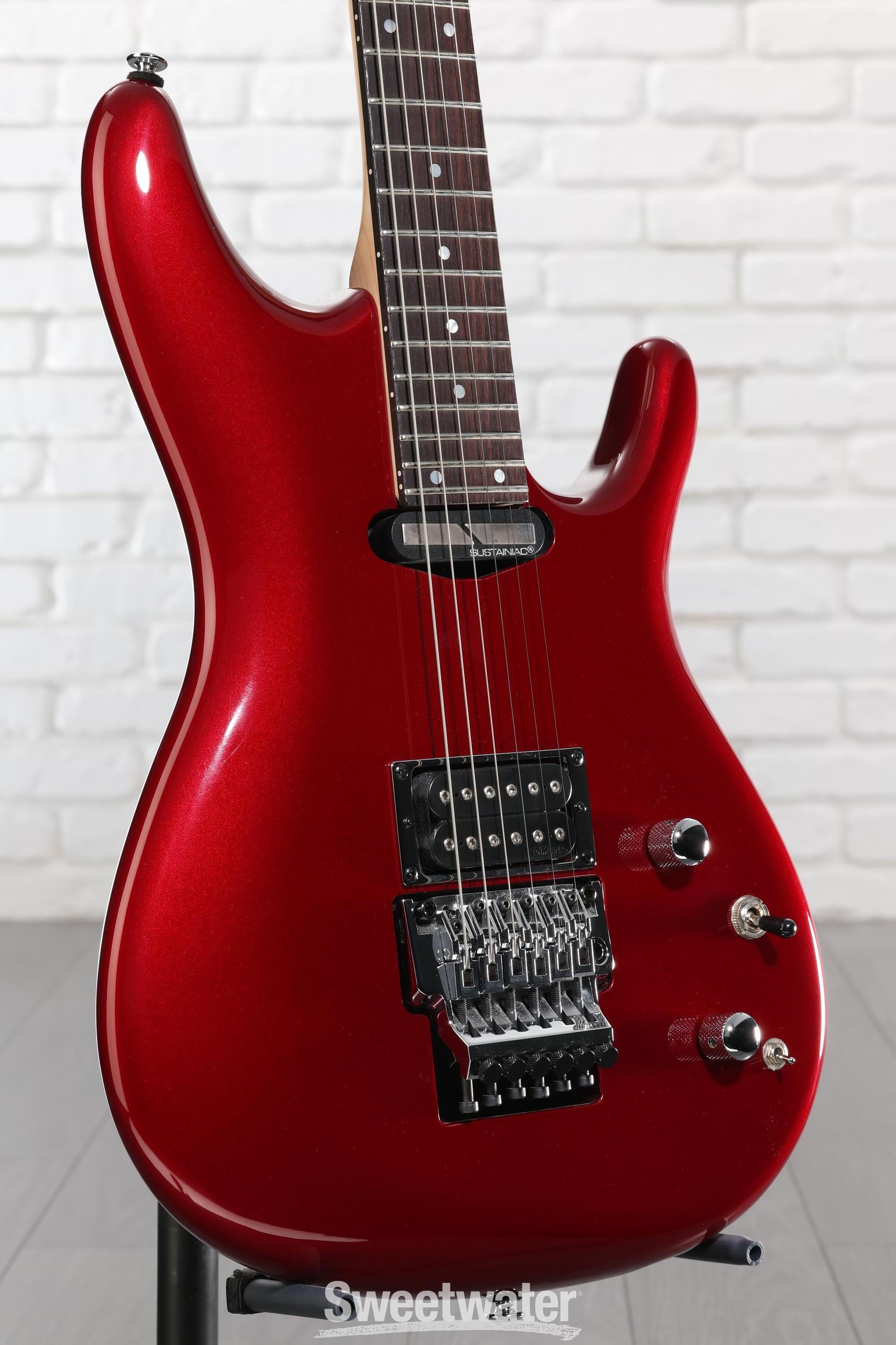 Ibanez Joe Satriani Signature JS240PS - Candy Apple | Sweetwater