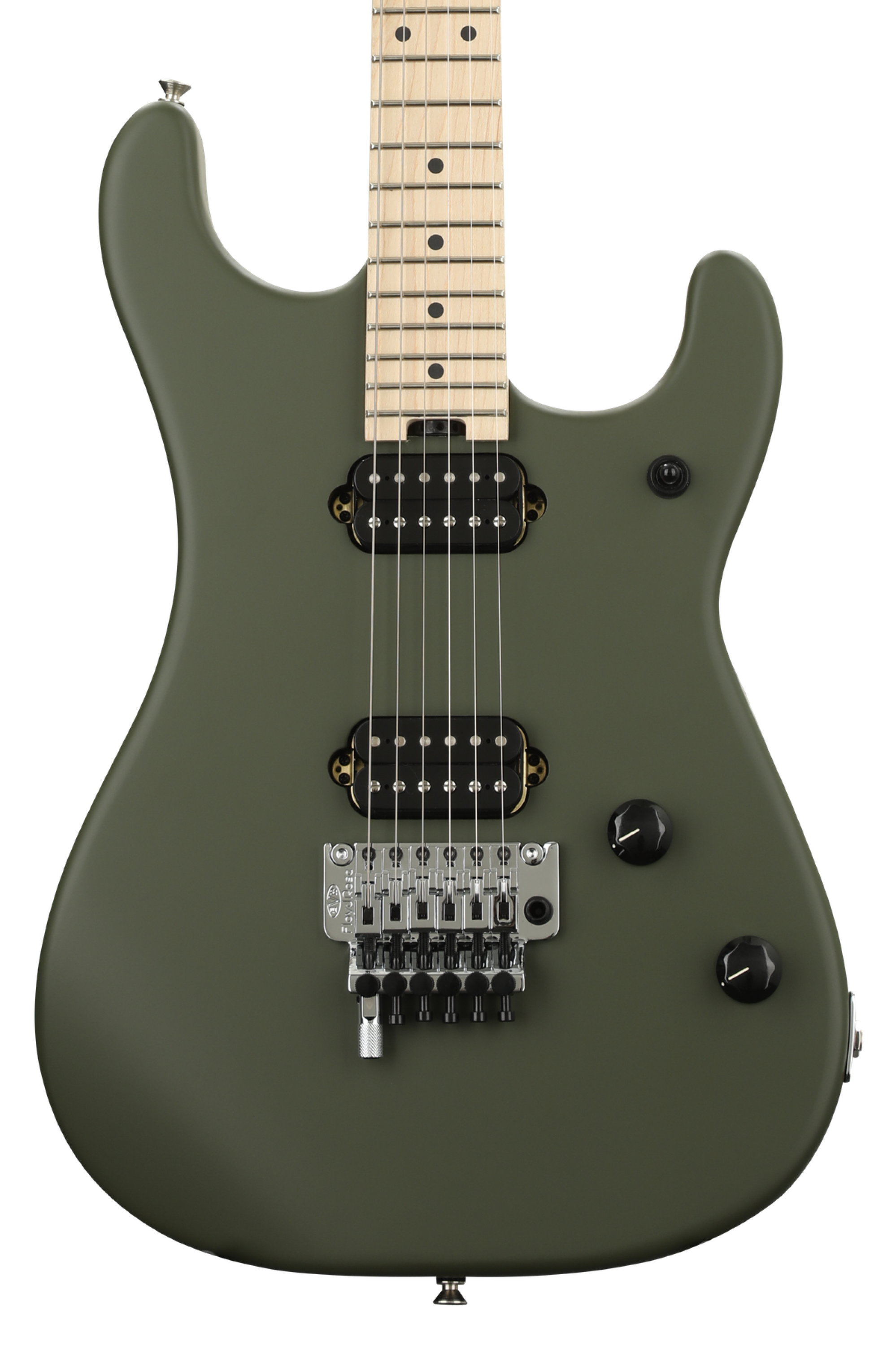 ギター EVH Wolfgang WG STANDARD Matte Army Drab Wolfgang® :: Wolfgang® WG Standard, Baked Maple Fingerboard