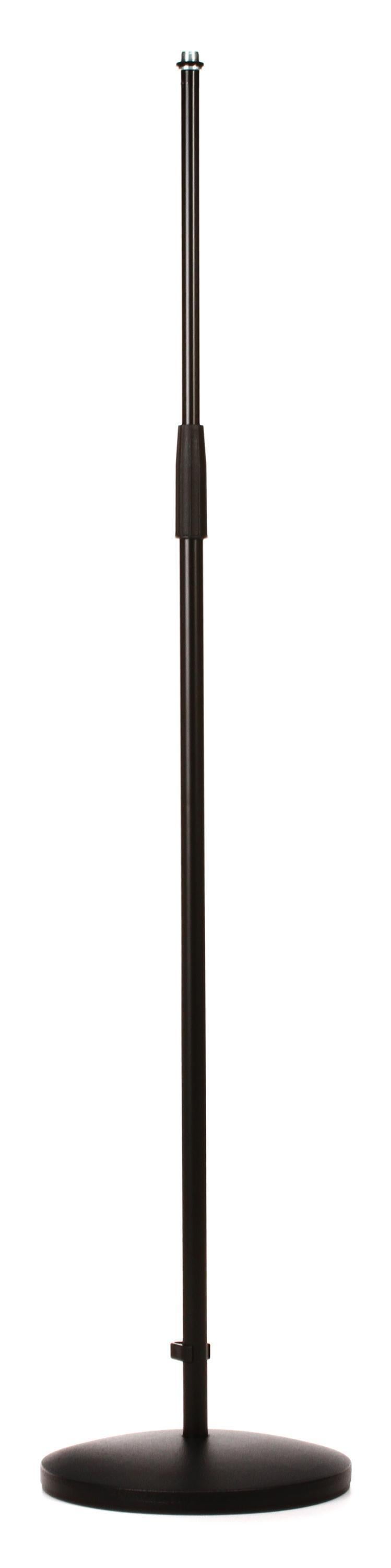 K&M 260/1 Round-base Microphone Stand - Black | Sweetwater