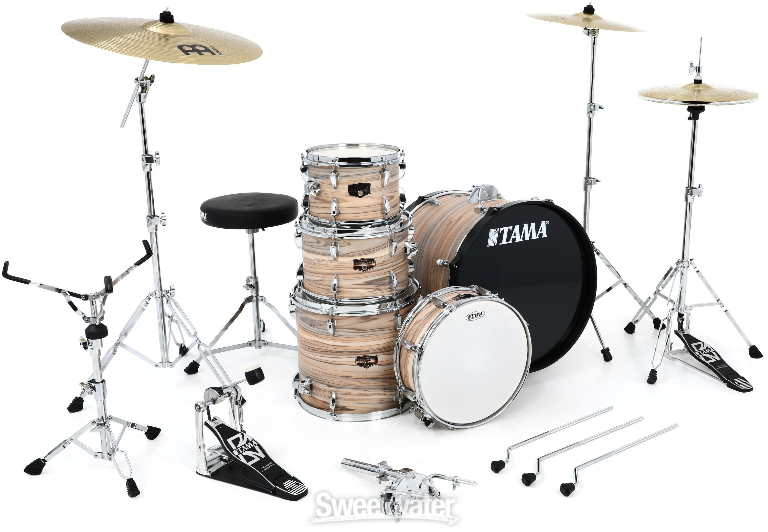 Tama Imperialstar IE50C 5-piece Complete Drum Set with Snare Drum