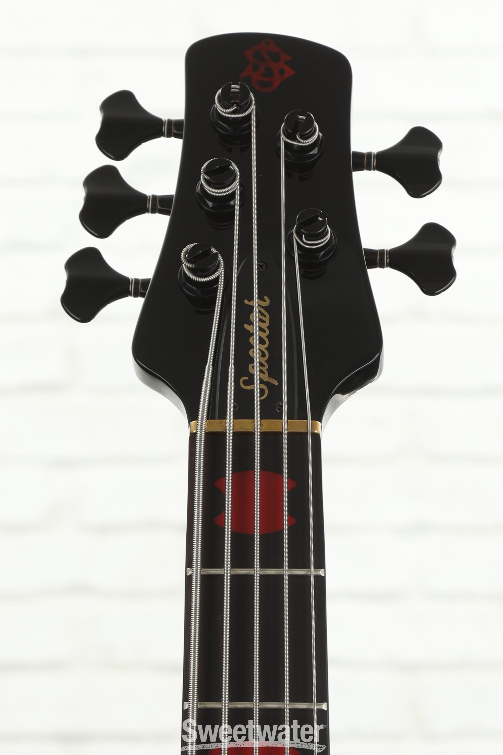 Spector Euro5 LX Alex Webster - Solid Black Gloss