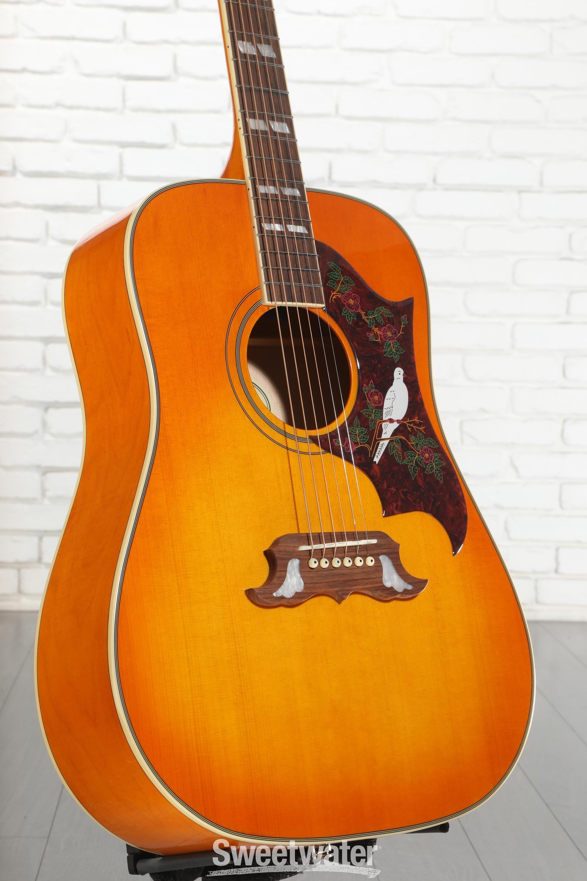 Epiphone Dove Studio Acoustic-electric Guitar - Violin Burst