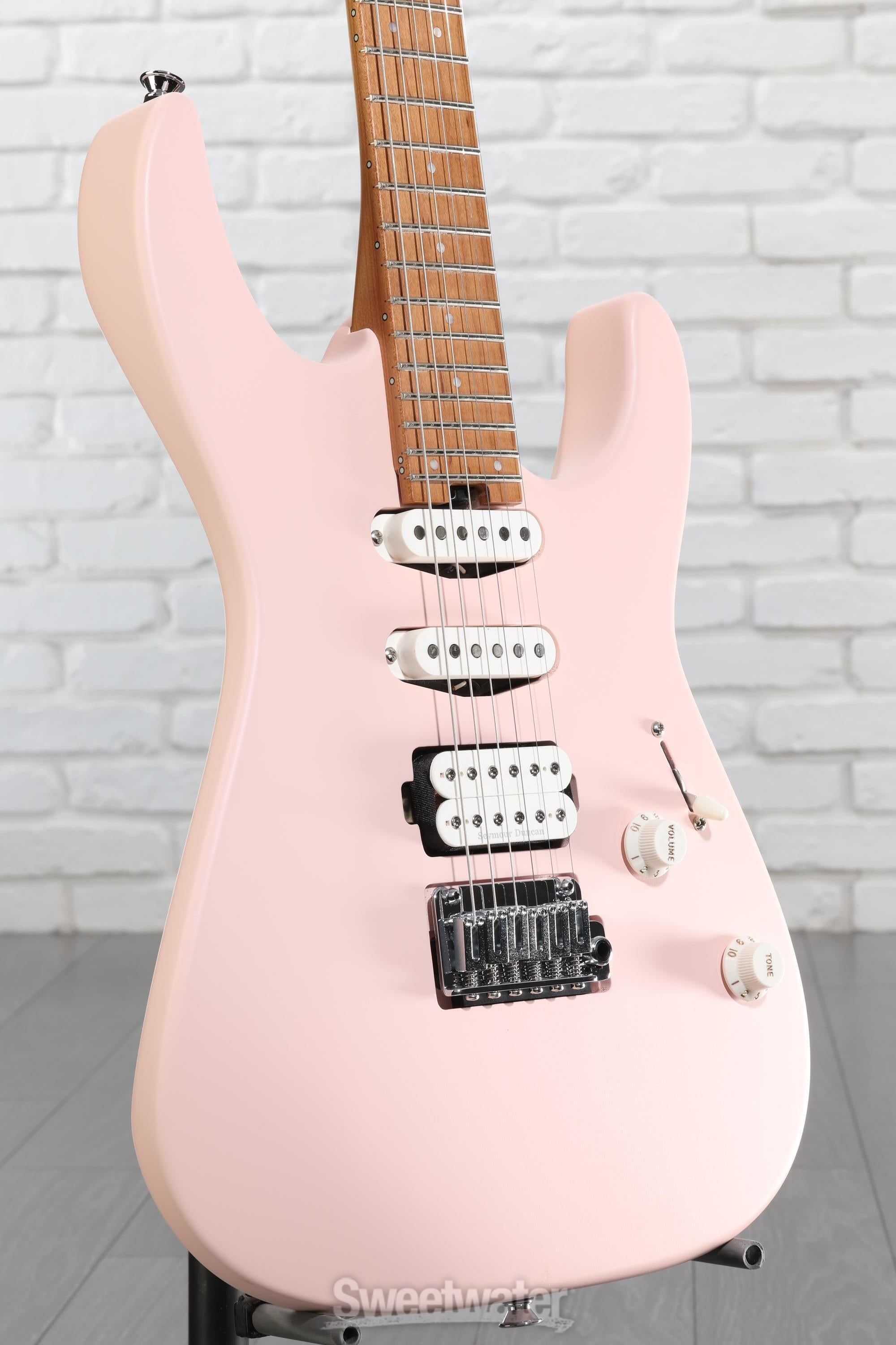 Charvel Pro-Mod DK24 HSS Electric Guitar - Shell Pink | Sweetwater