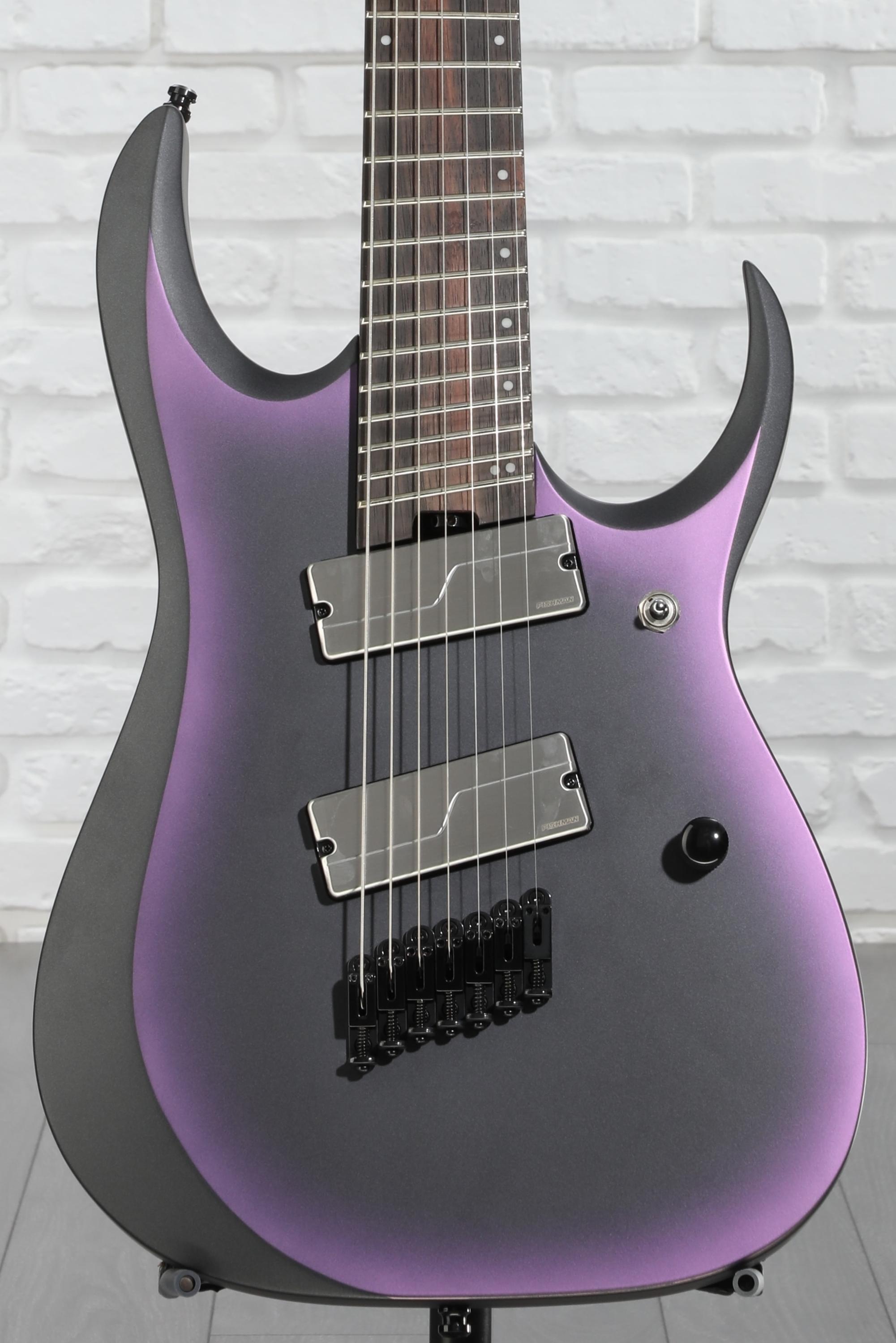 Ibanez Axion Label RGD71ALMS - Black Aurora Burst Matte