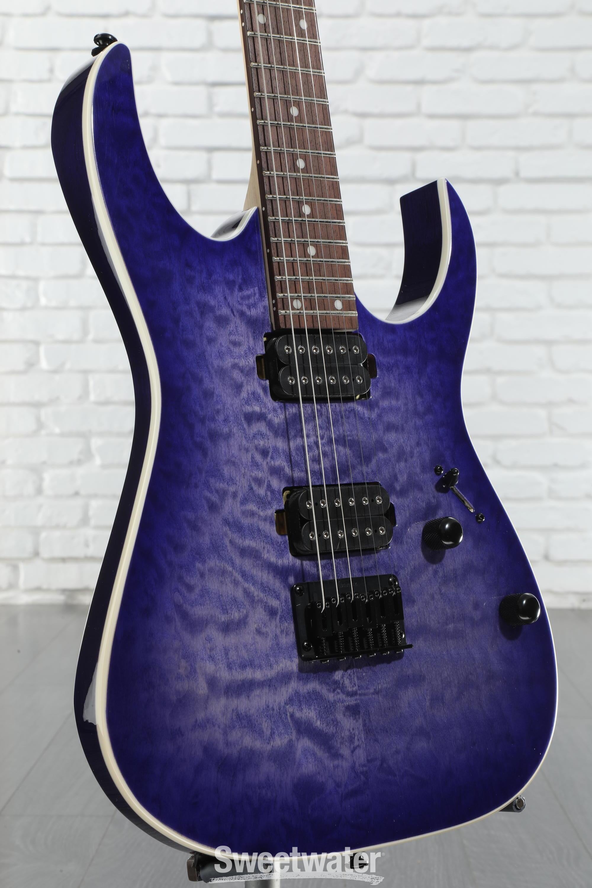若者の大愛商品 Ibanez Burst Blue Cerulean - Guitar Electric RG421QM ギター