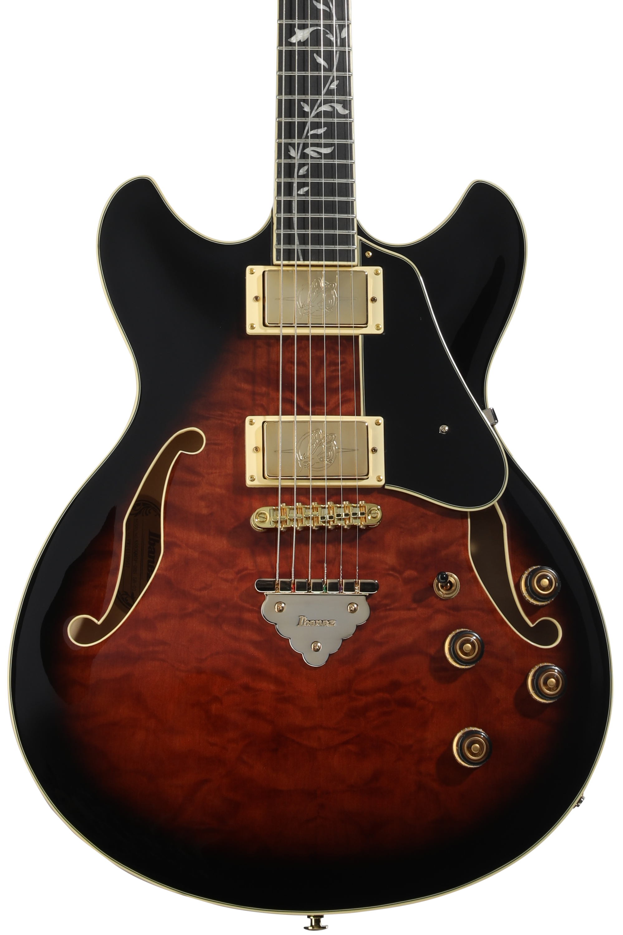 Ibanez Artcore Expressionist AS93QMSP Semi-hollow Electric Guitar
