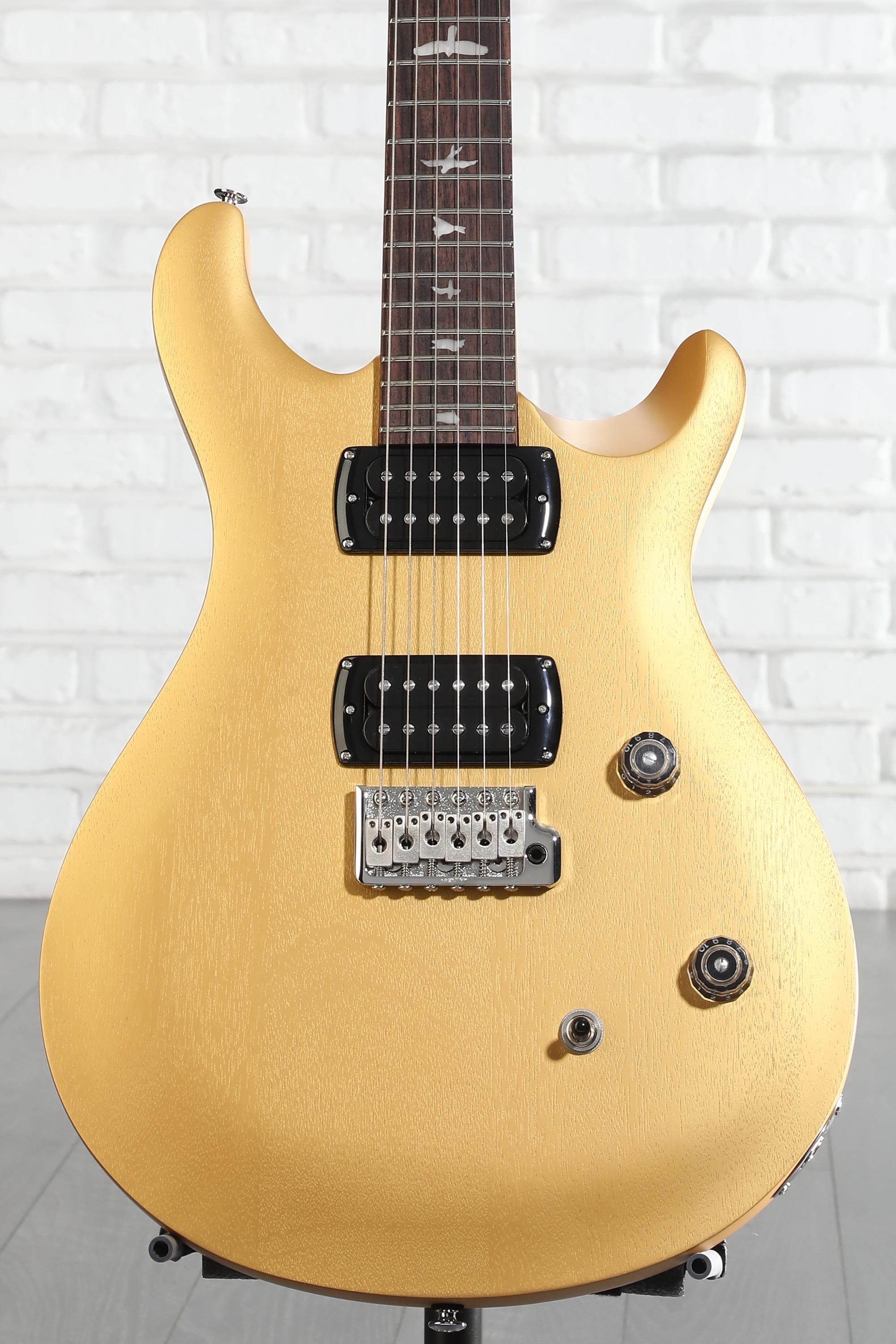 PRS SE CE 24 Standard Satin Electric Guitar - Metallic Gold Satin