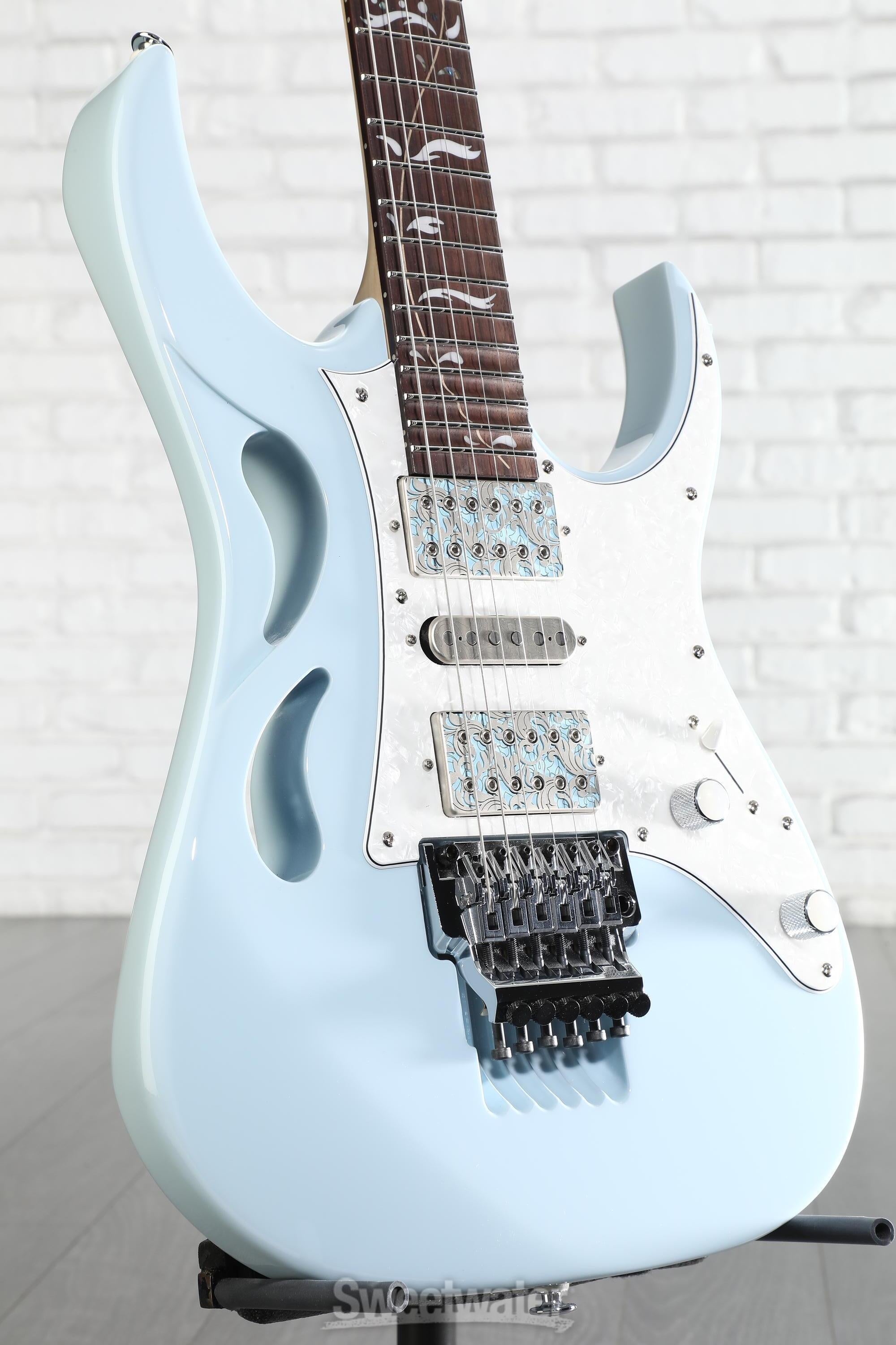 Ibanez Steve Vai Signature PIA3761C Electric Guitar - Blue Powder