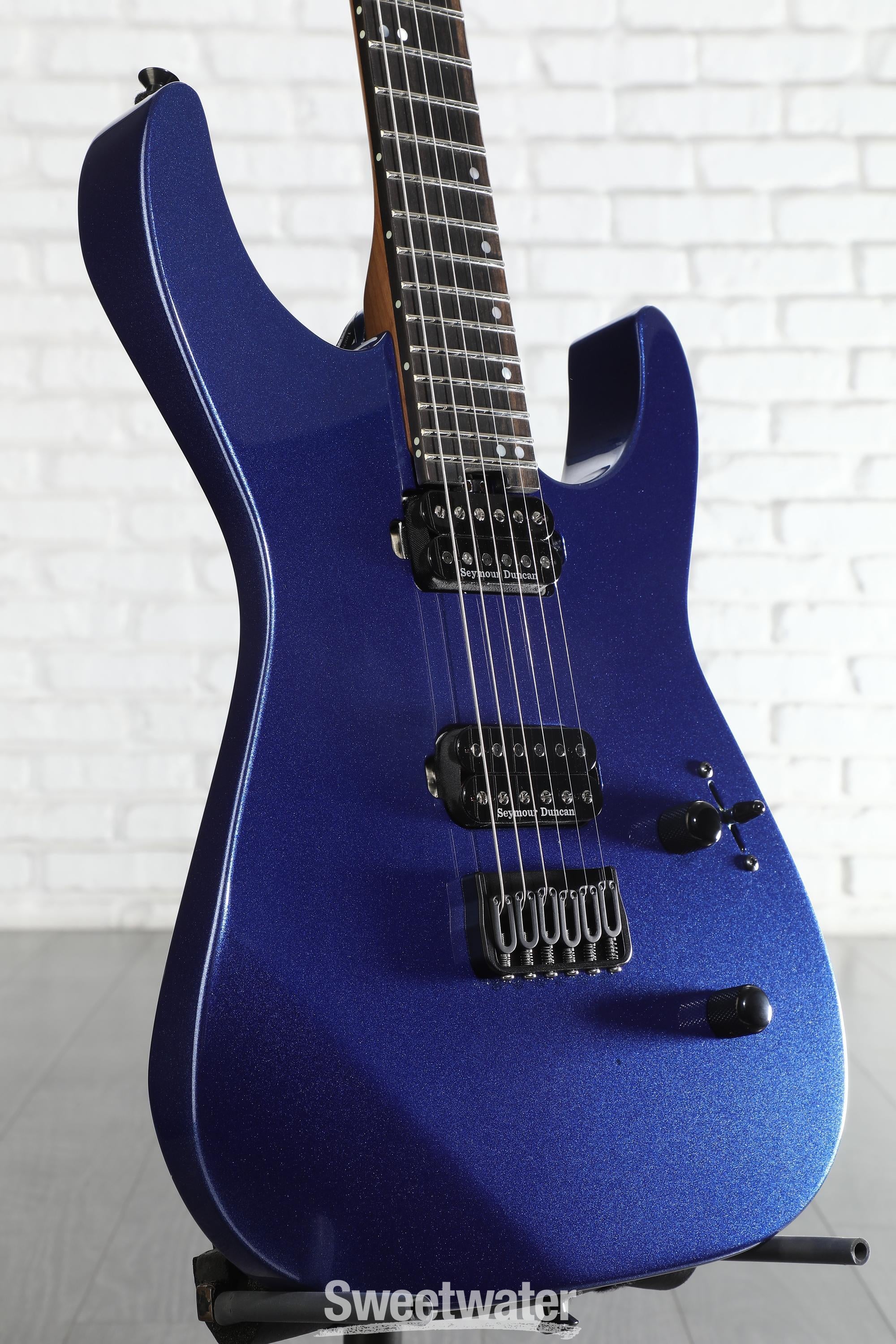 Photo of Jackson American Series Virtuoso HT Electric Guitar - Mystic Blue