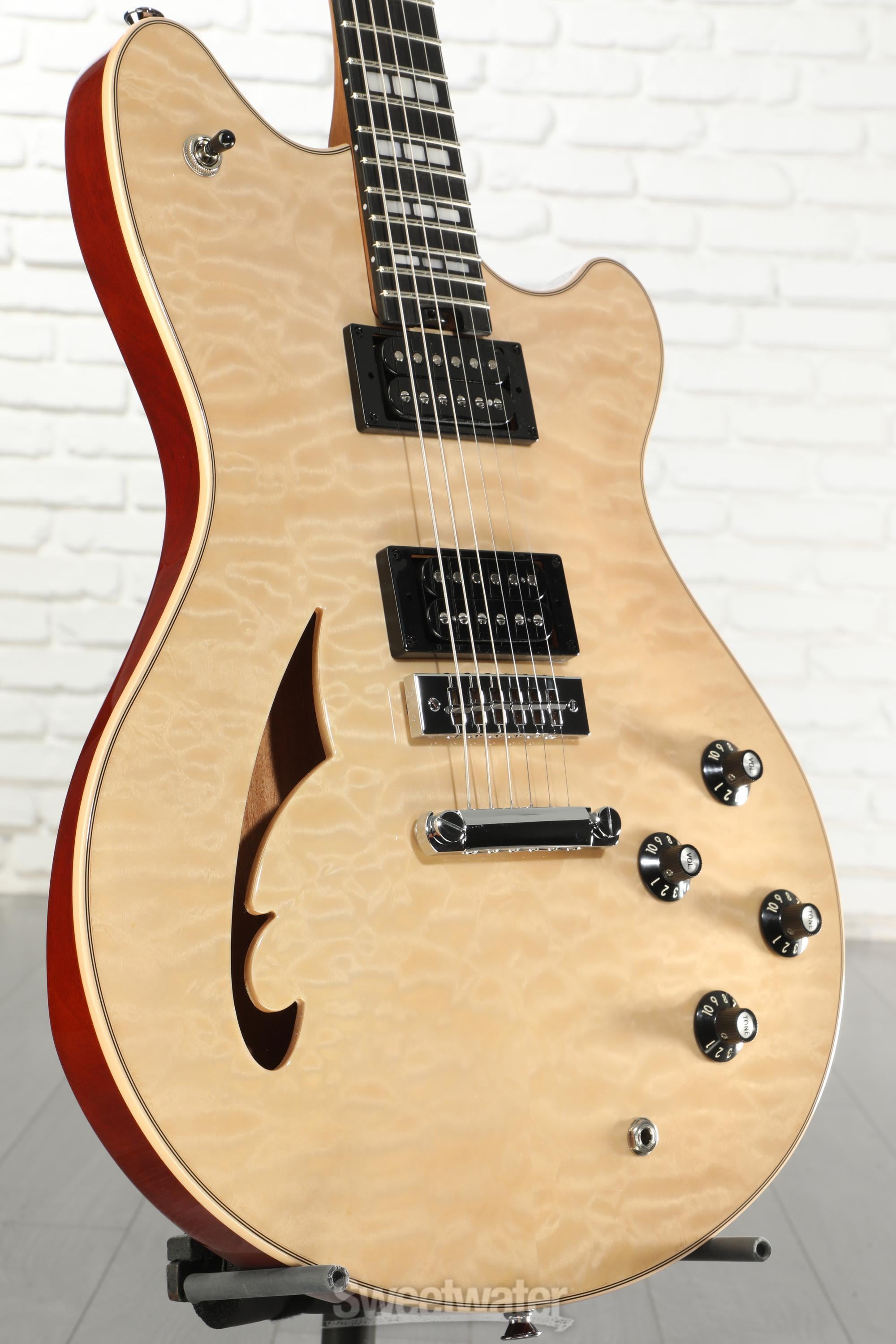 ギター EVH SA-126 Special Quilted Maple EVH SA-126 Special Quilted Maple Electric Guitar - El Natural