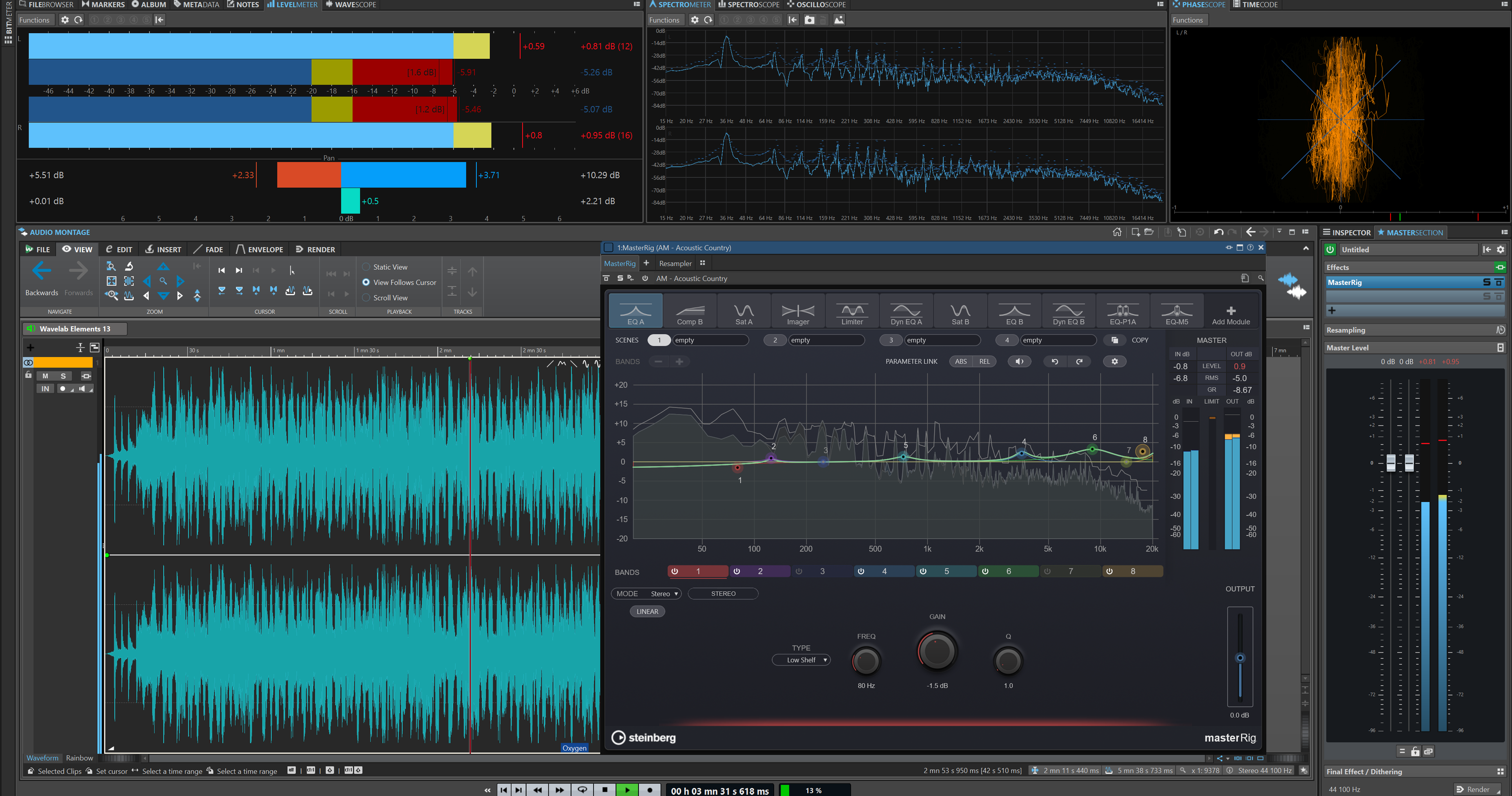 Steinberg WaveLab Elements 13 Mastering Software
