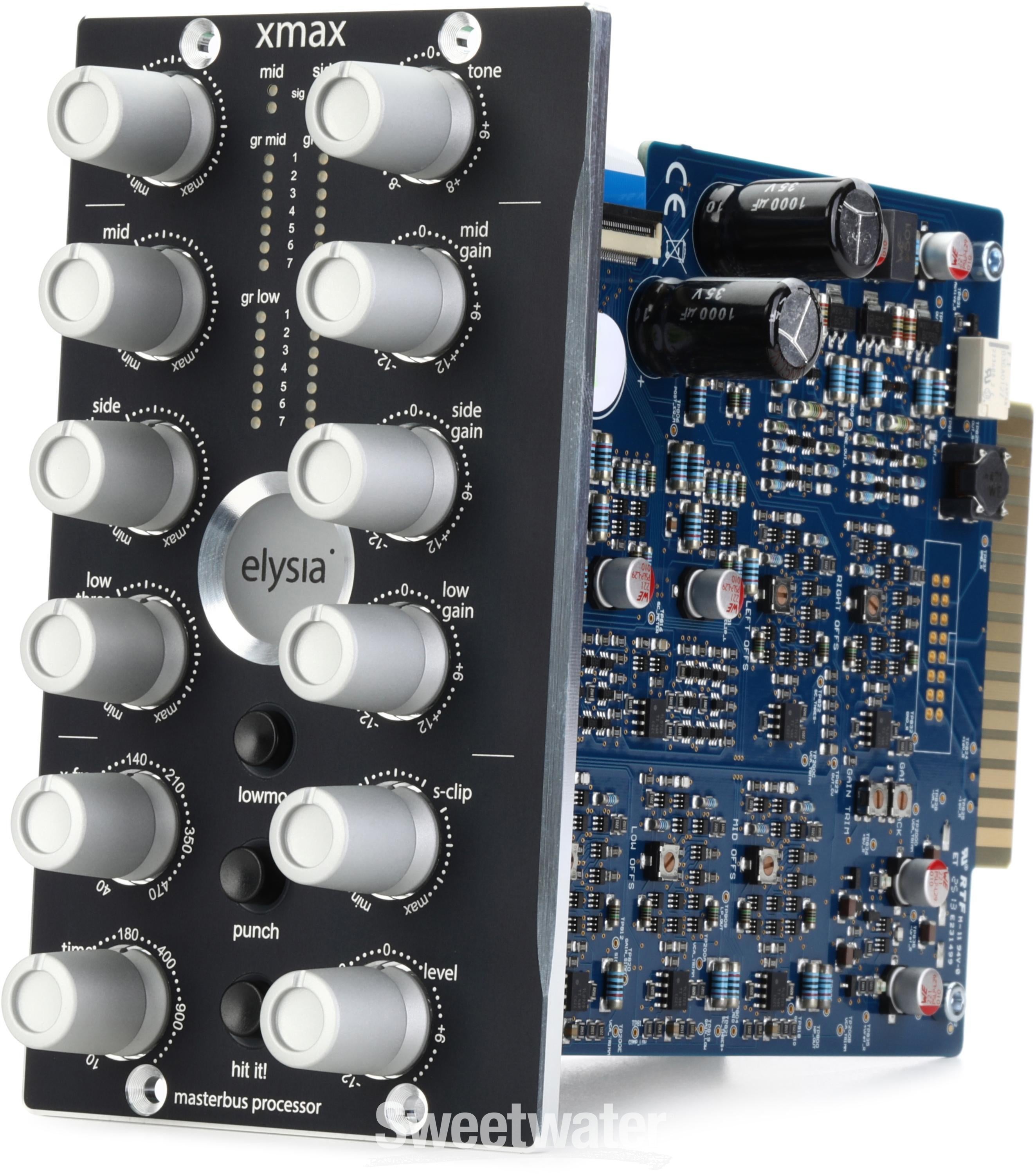 elysia xmax 500 Series Stereo Master Bus Compressor | Sweetwater