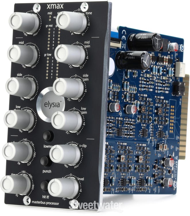 elysia xmax 500 Series Stereo Master Bus Compressor