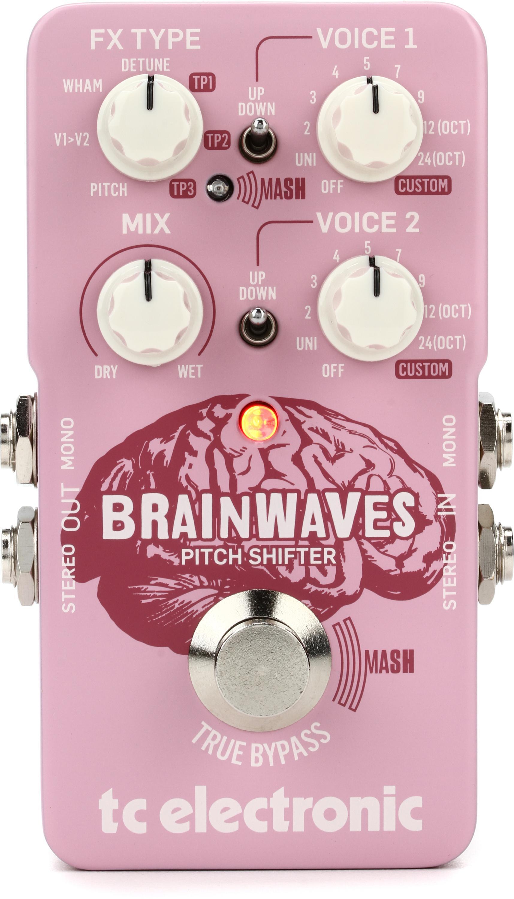 TC Electronic Brainwaves Pitch Shifter Pedal | Sweetwater