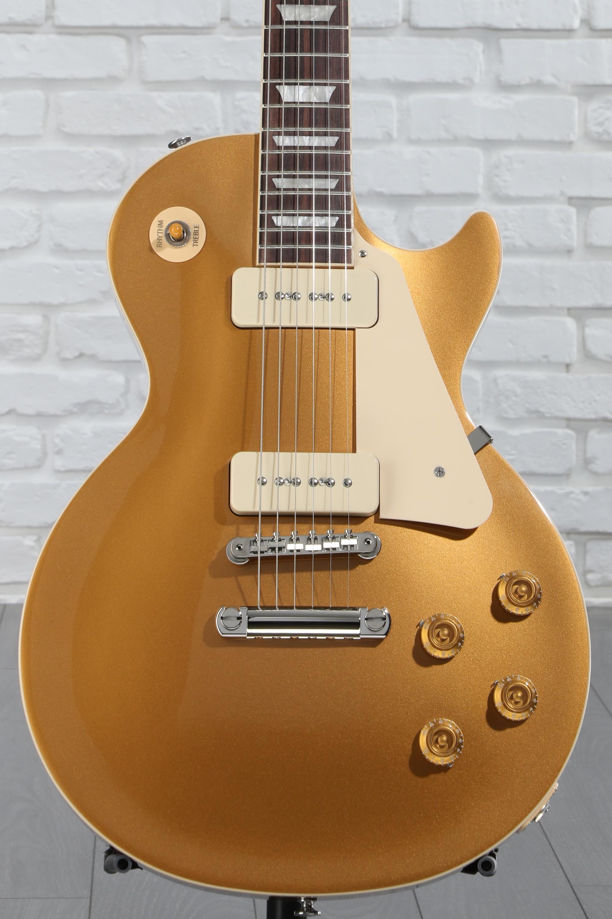 ギブソンレスポールスタンダード ゴールド P-90 Gibson Back Where It All Began
