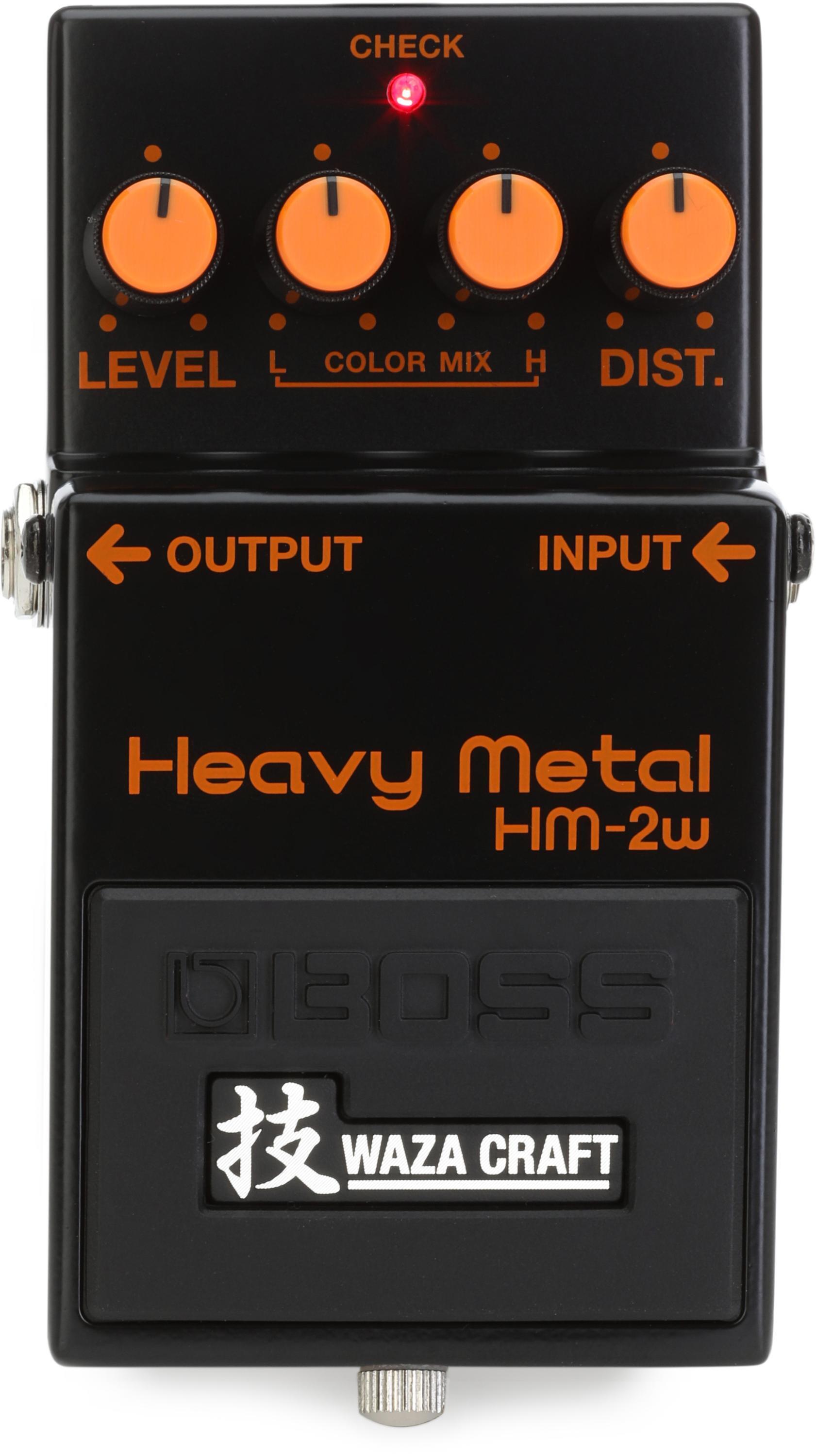 Bundled Item: Boss HM-2W Waza Craft Heavy Metal Distortion Pedal