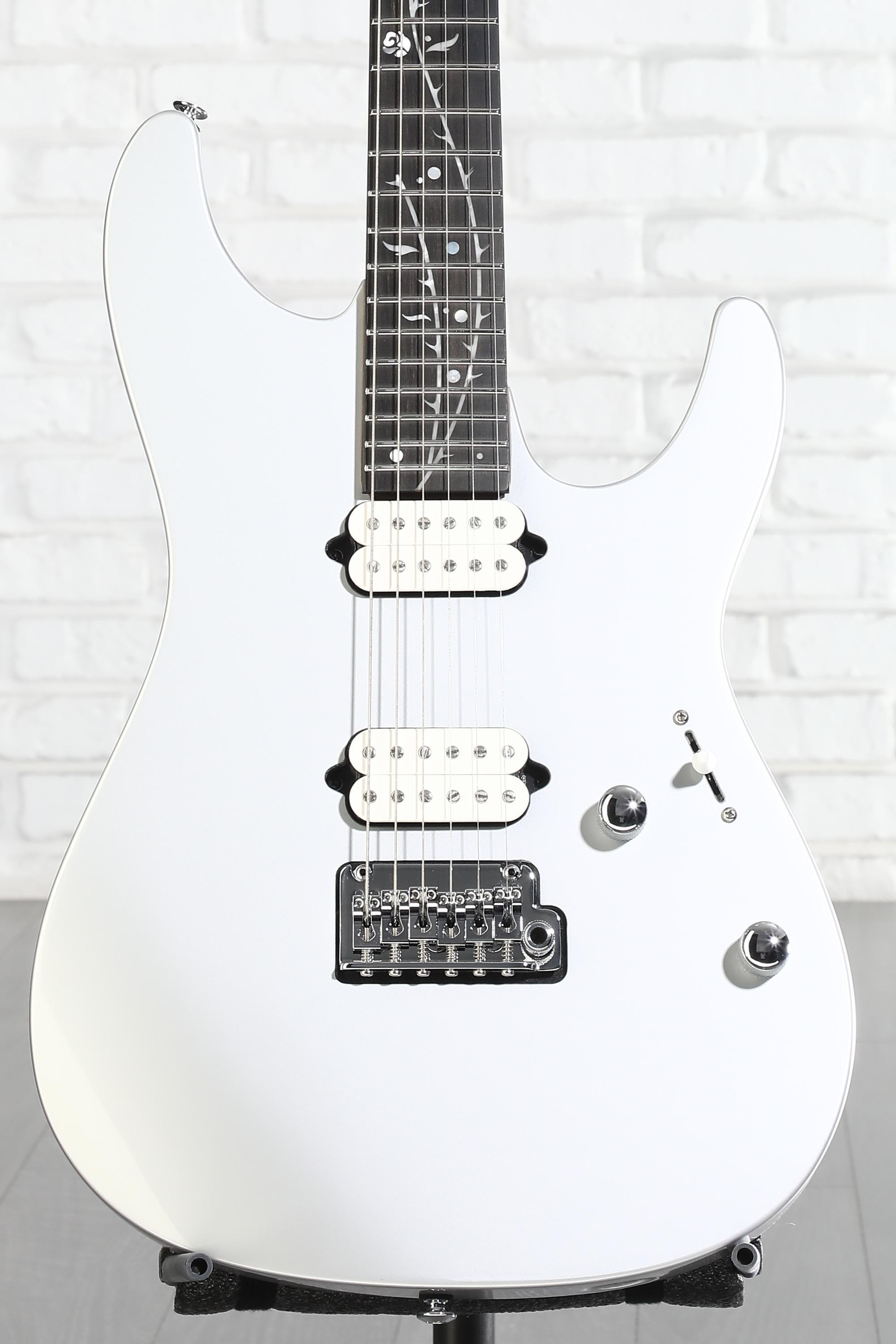 Ibanez TOD10 Tim Henson Signature Electric Guitar - Classic Silver