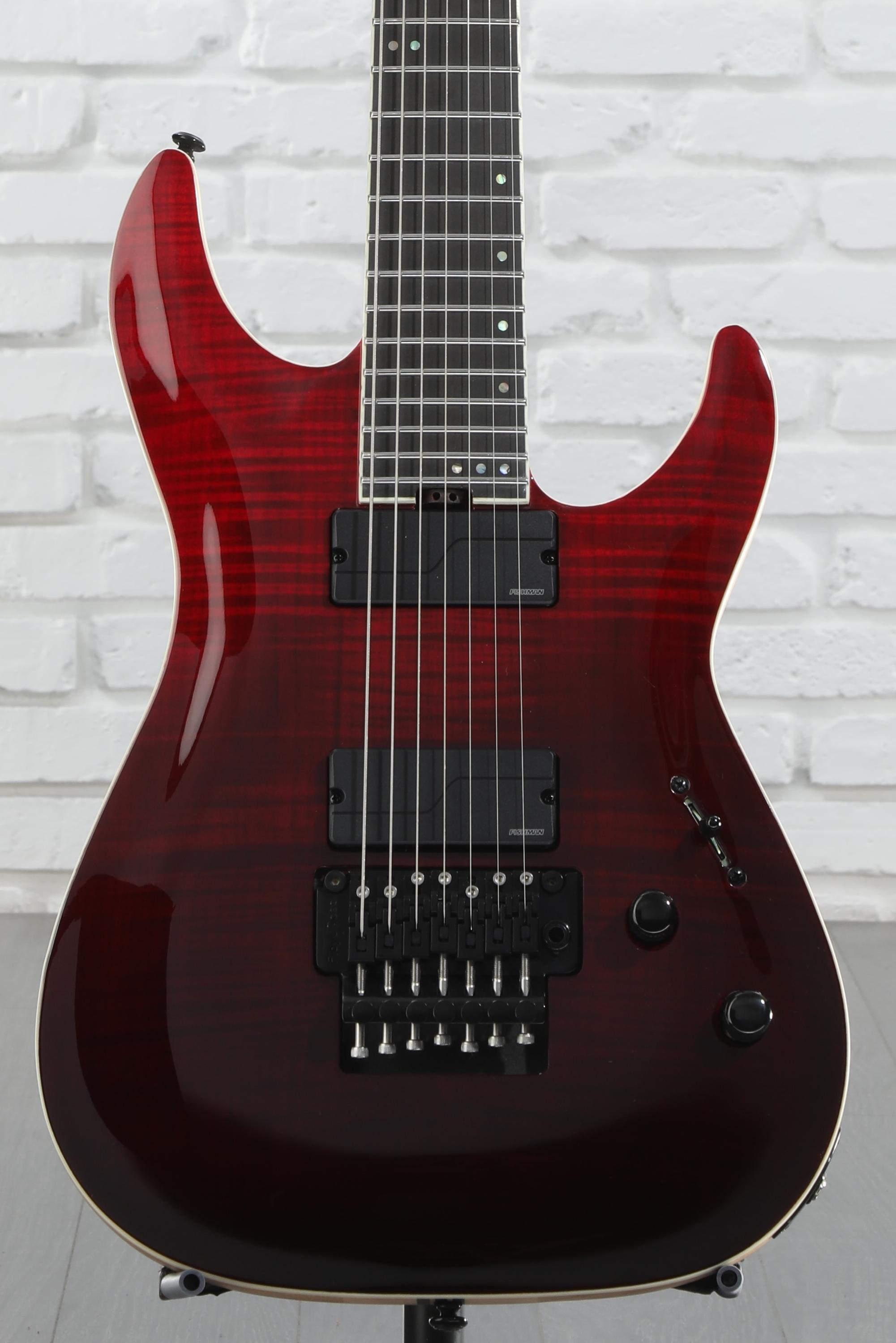 Schecter C-7 FR SLS Elite Electric Guitar - Blood Burst