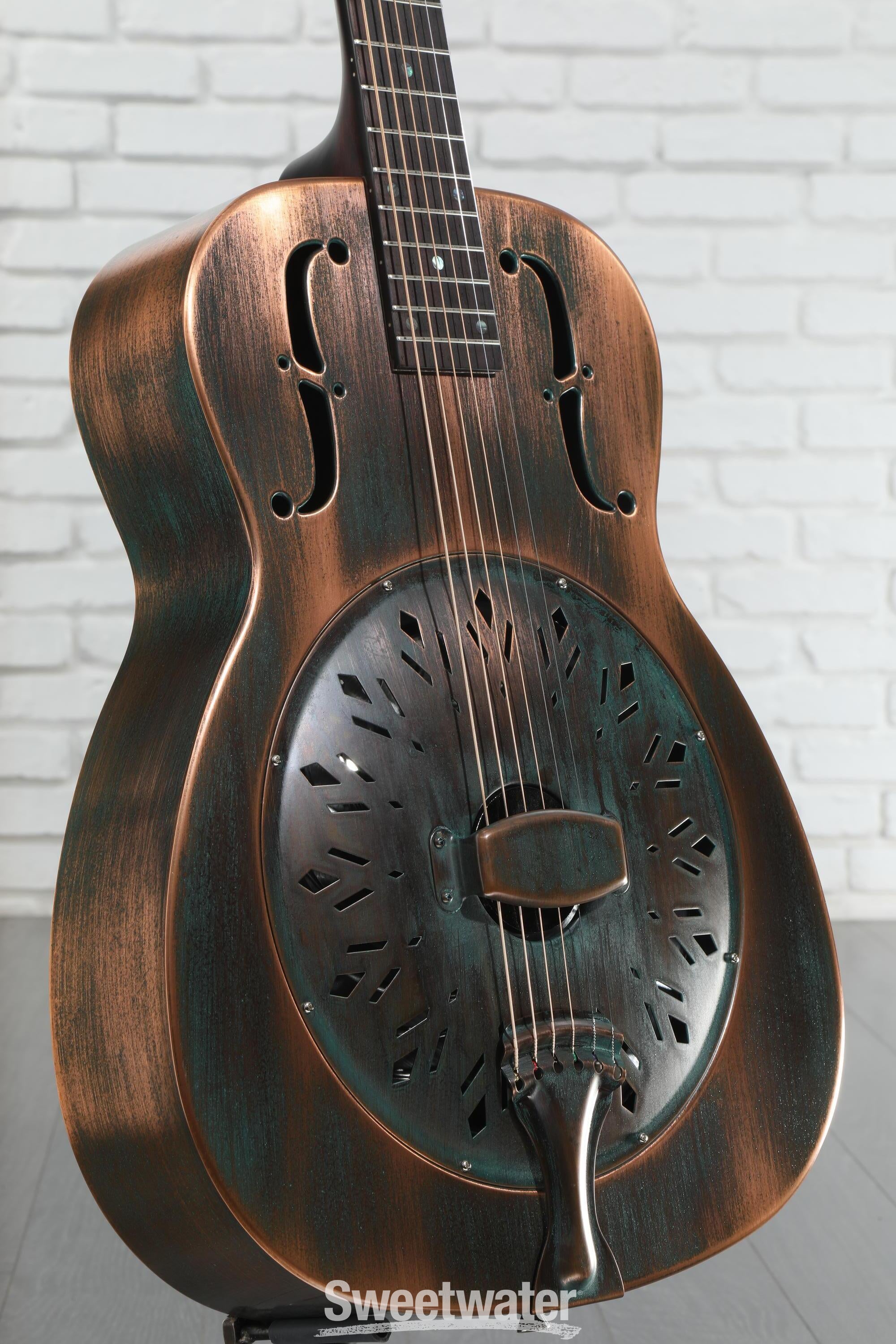 Recording King リゾネーター ラウンドネック Amazon | Recording King Roundneck Resonator Guitar, Mahogany